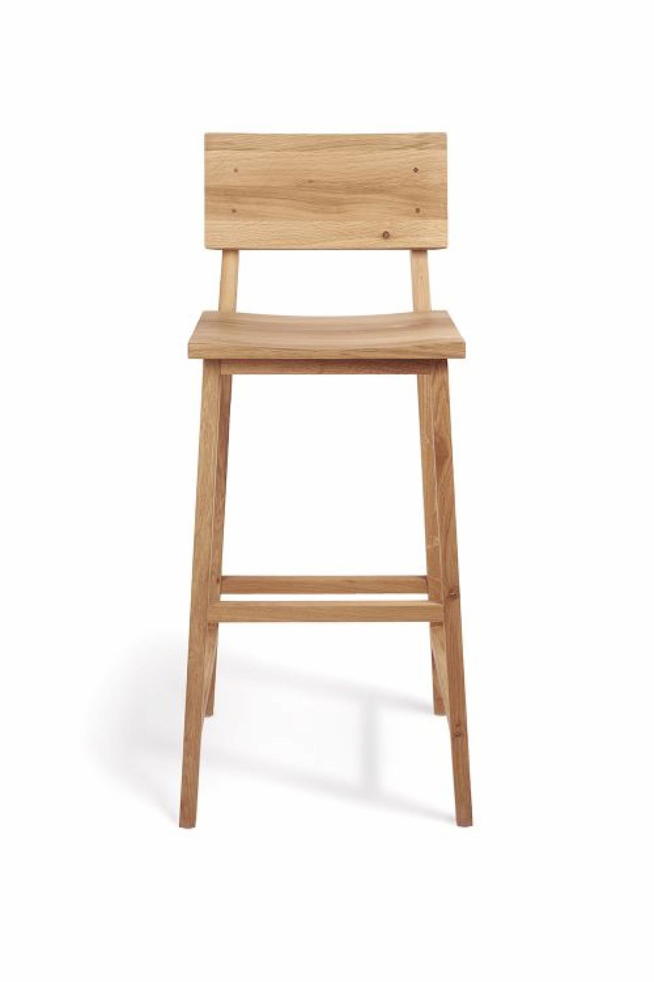N4 tabouret de bar en chêne laqué Ethnicraft