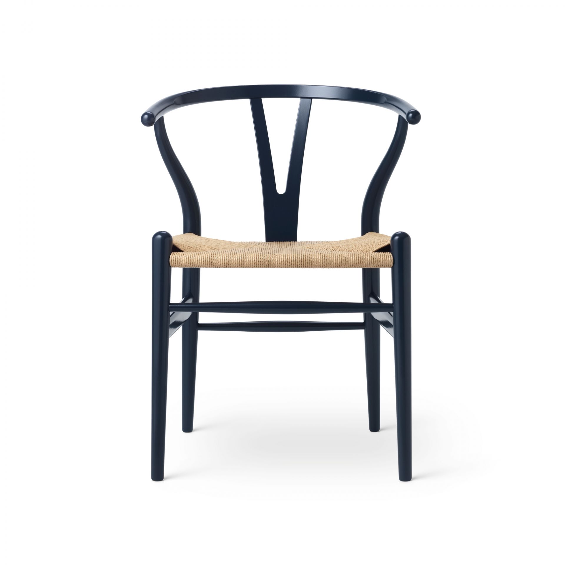 CH24 Wishbone Chair Russet & Blues or Harmony Chaise Carl Hansen & Søn