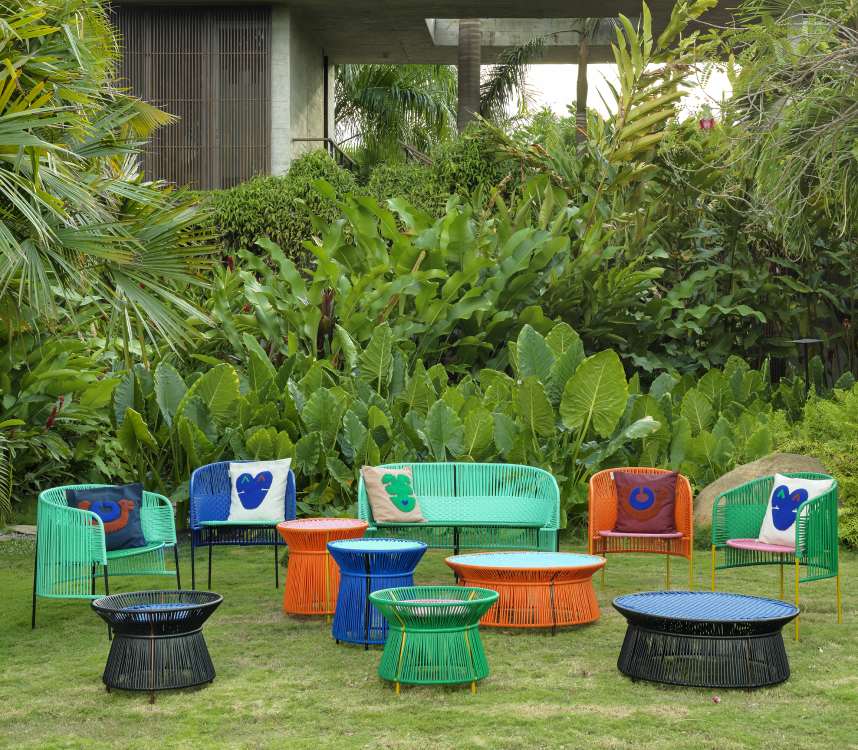Caribe Low Side Table Table d'appoint basse Outdoor ames