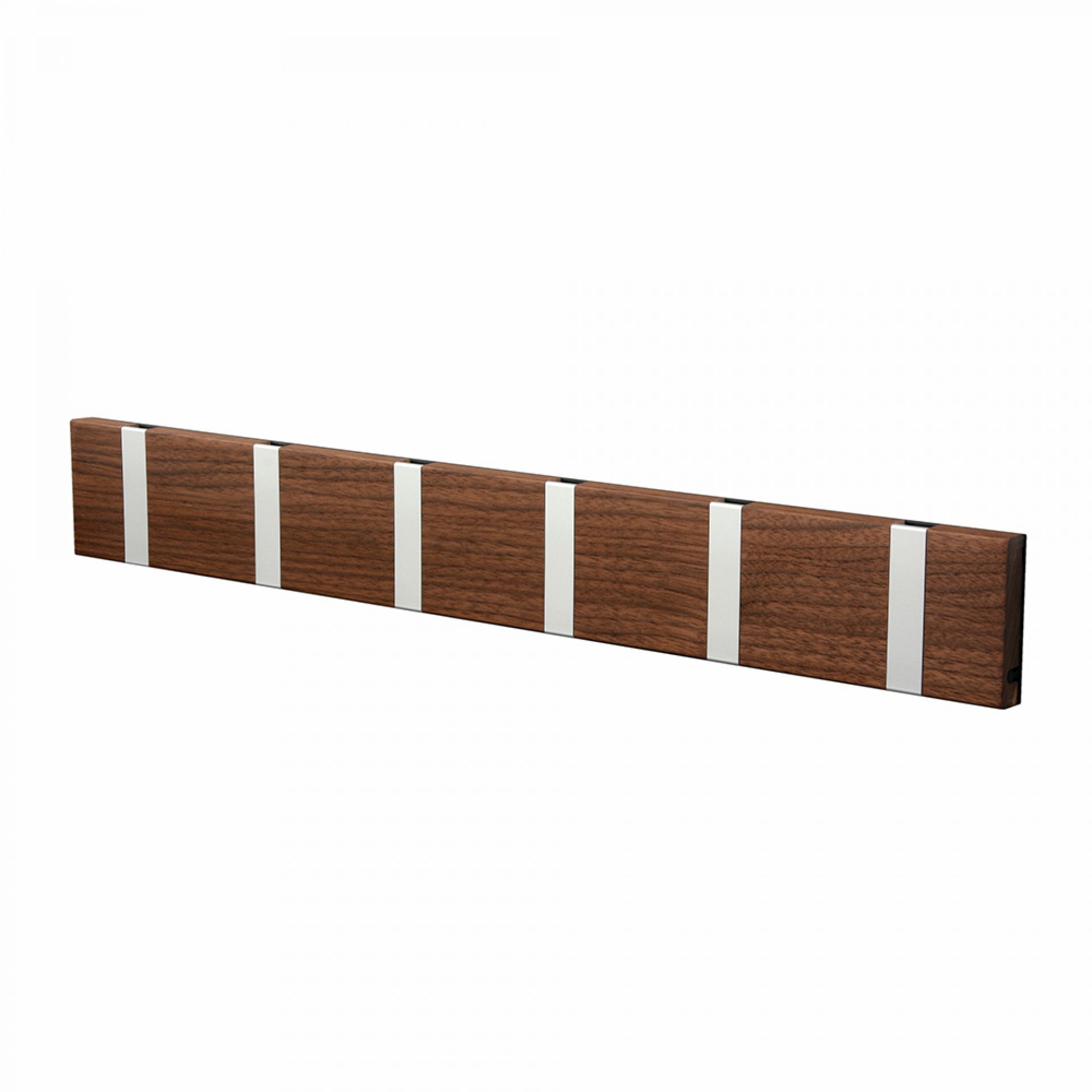 Knax garde-robe horizontalement 6 crochets noyer Loca