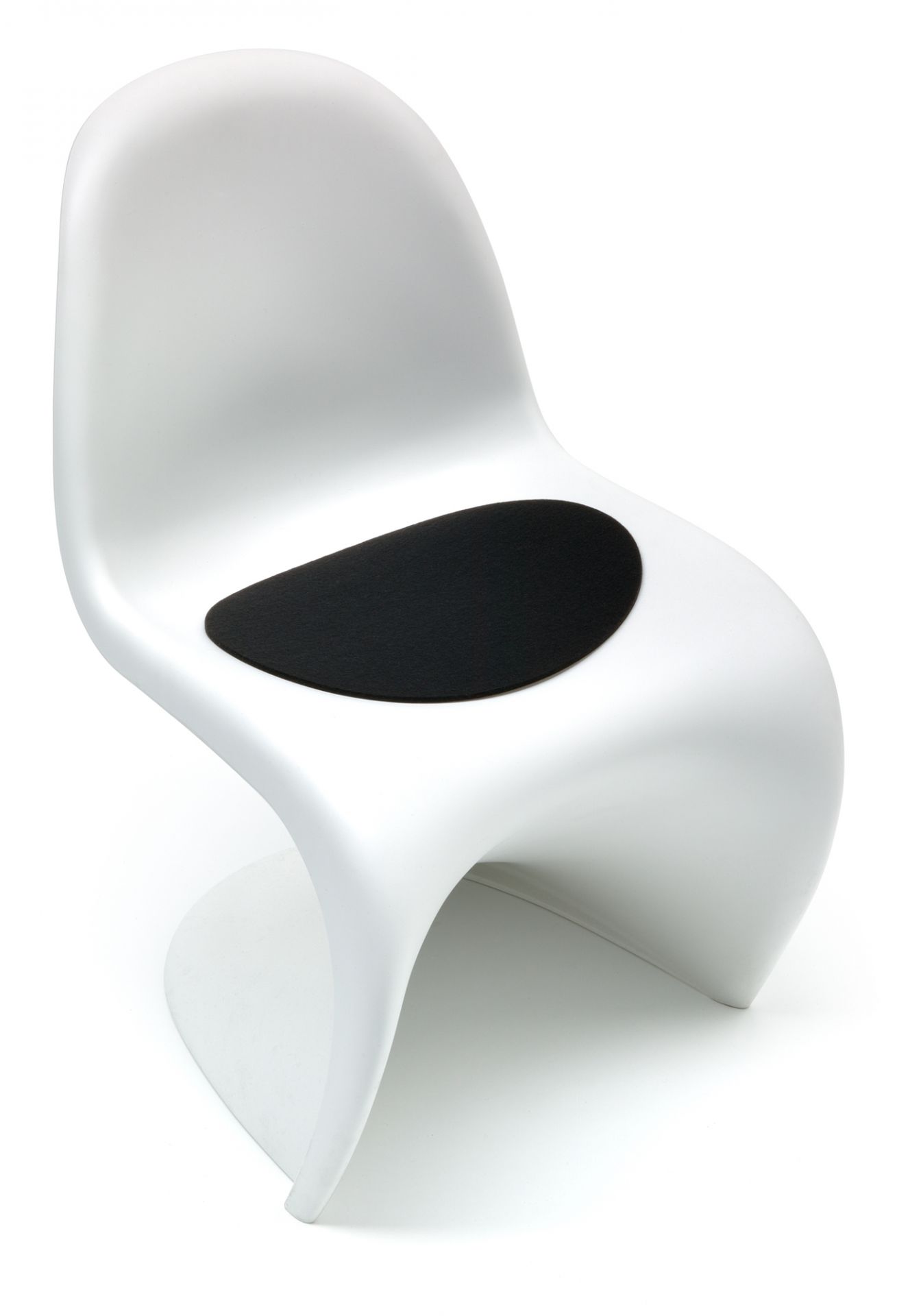 Coussin de siège - Feutre Vitra Panton Chair May vert Hey Sign