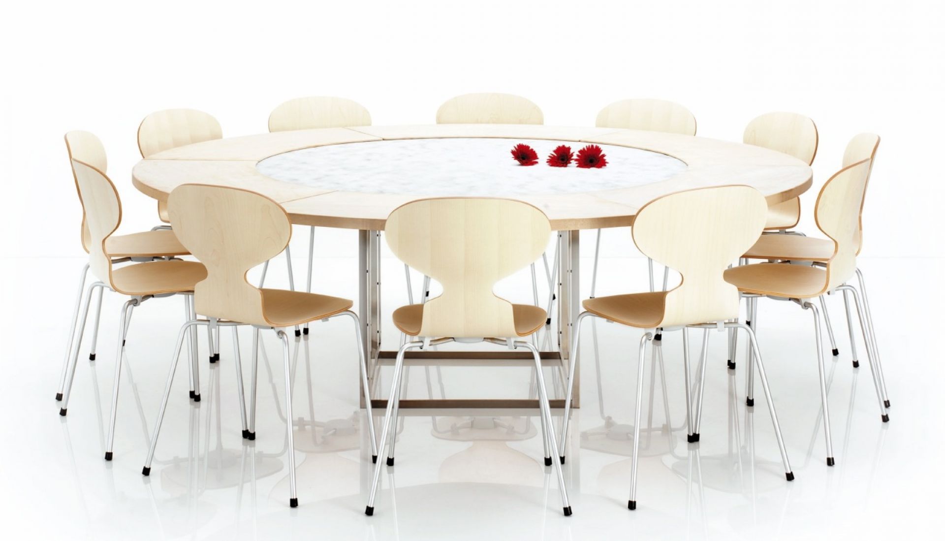PK54 / PK 54 Table à Manger 140 cm Fritz Hansen 
