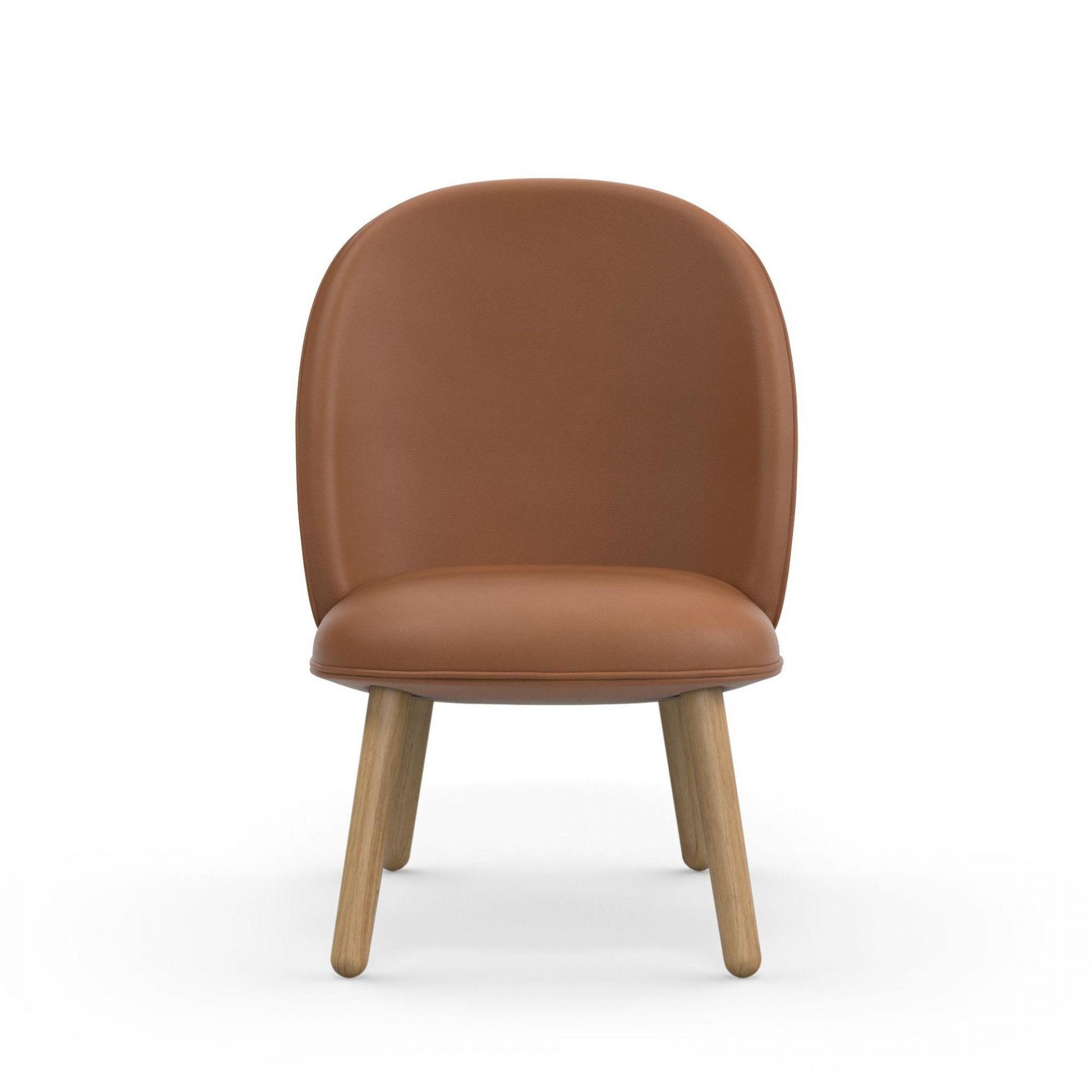 Chaise Ace Lounge chêne Normann Copenhagen Ultraleather