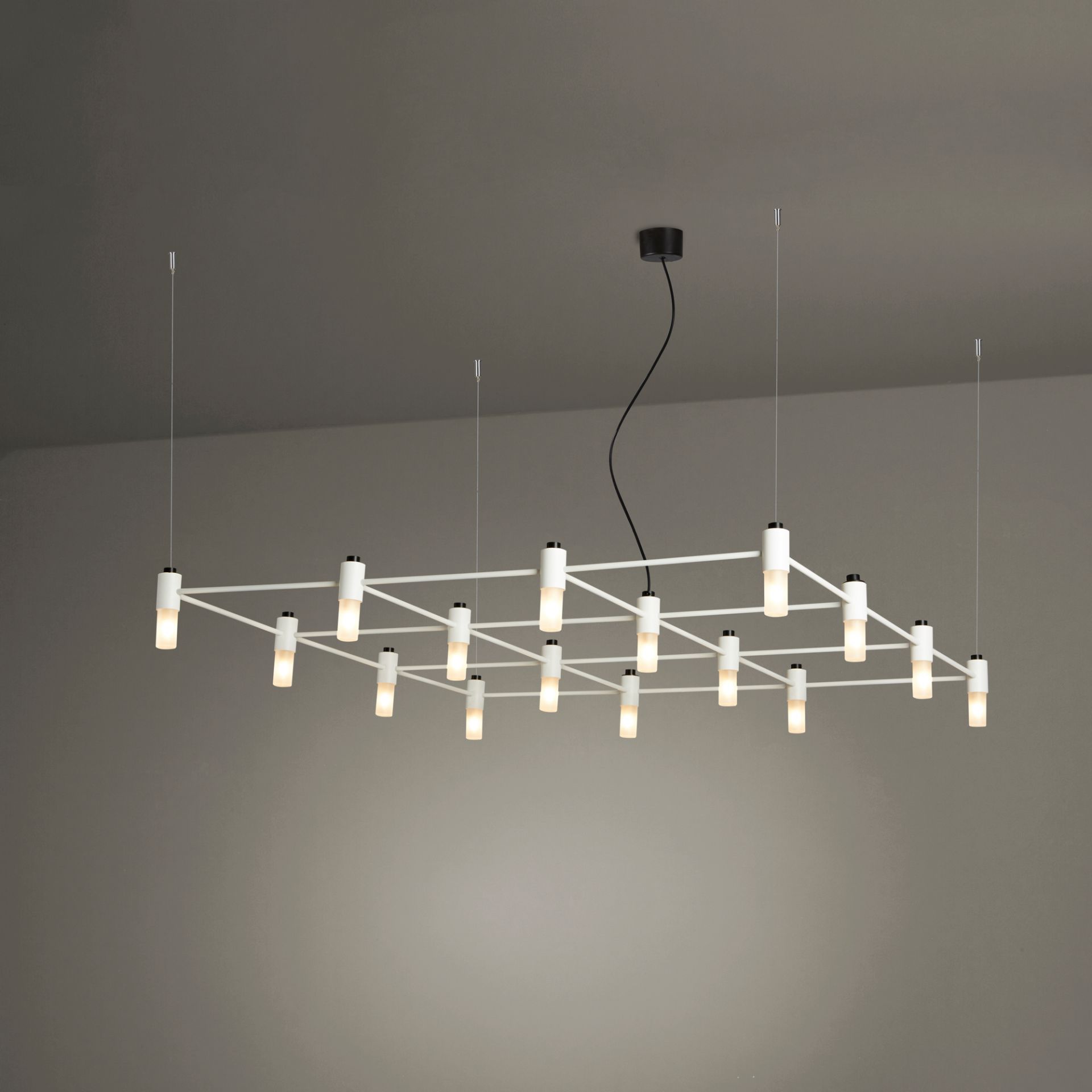 Quadrante 505 16 lamp suspension Tooy 