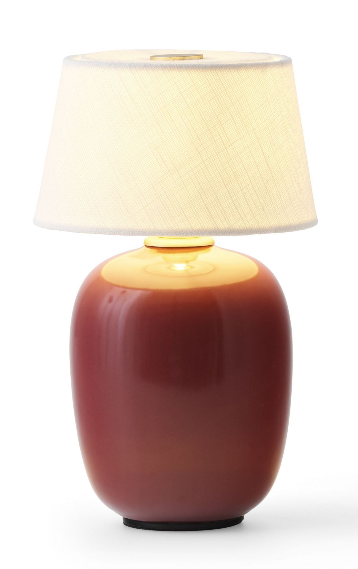 Torso lampe de table portable rubis Lampe à piles Audo