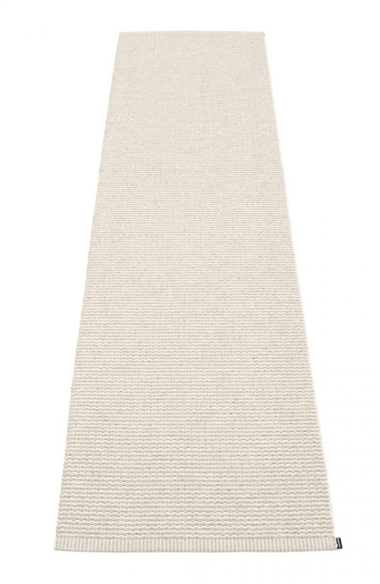 Beige Pappelina Teppich "Mono" aus Kunststoff, Größe 60x250 cm, für Innen- und Außenbereich.
