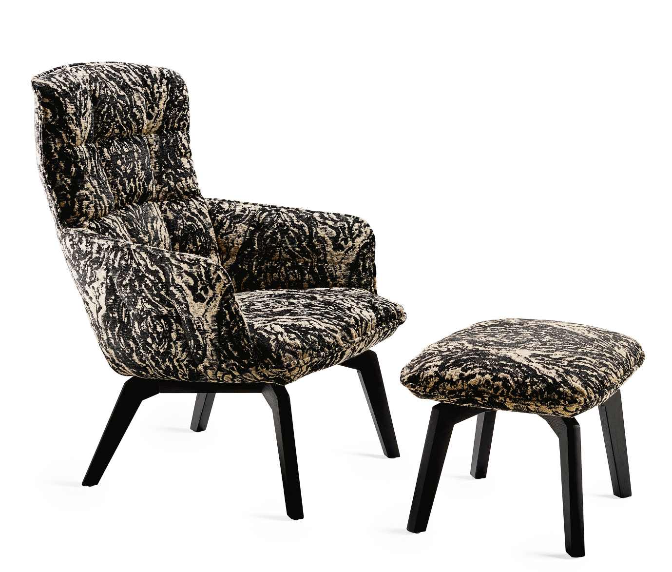 Marla Easy Chair Fauteuil haut Freifrau Manufacture 