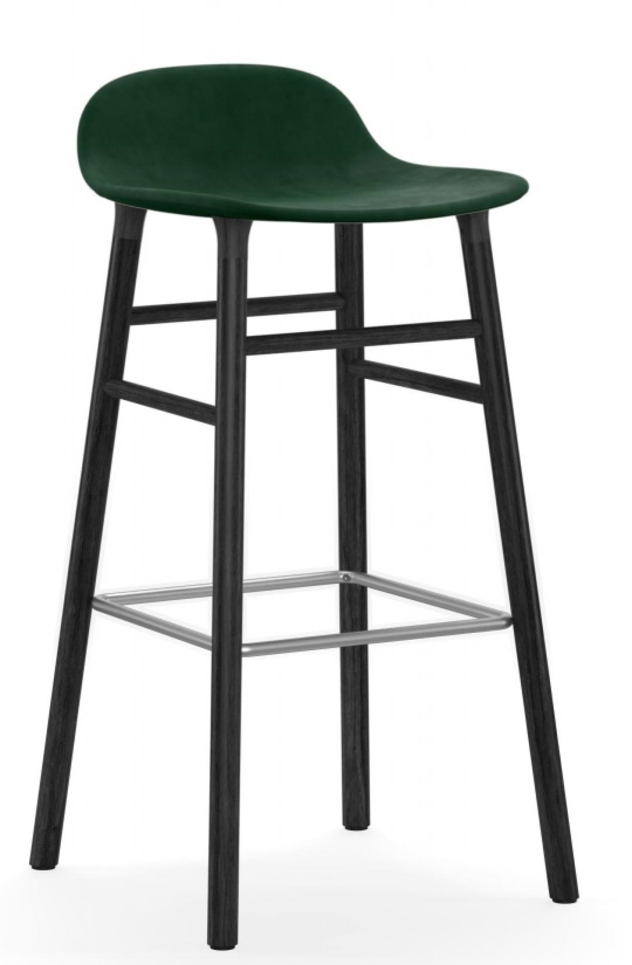 Form Barstool tabouret de bar H 75 cm Chêne Rembourré Normann Copenhagen