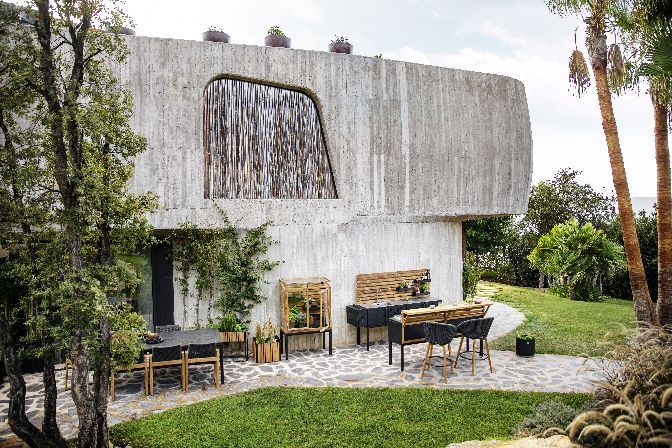 Jardinière de culture, petite jardinière d'extérieur Cane-Line