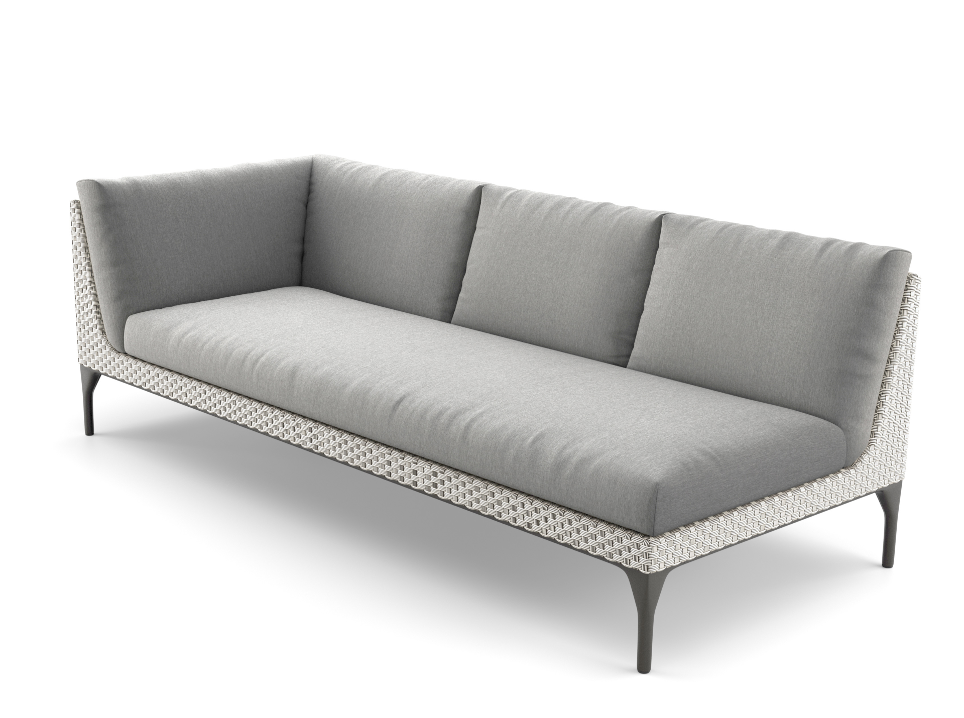 Mu canapé XXL module droit Dedon