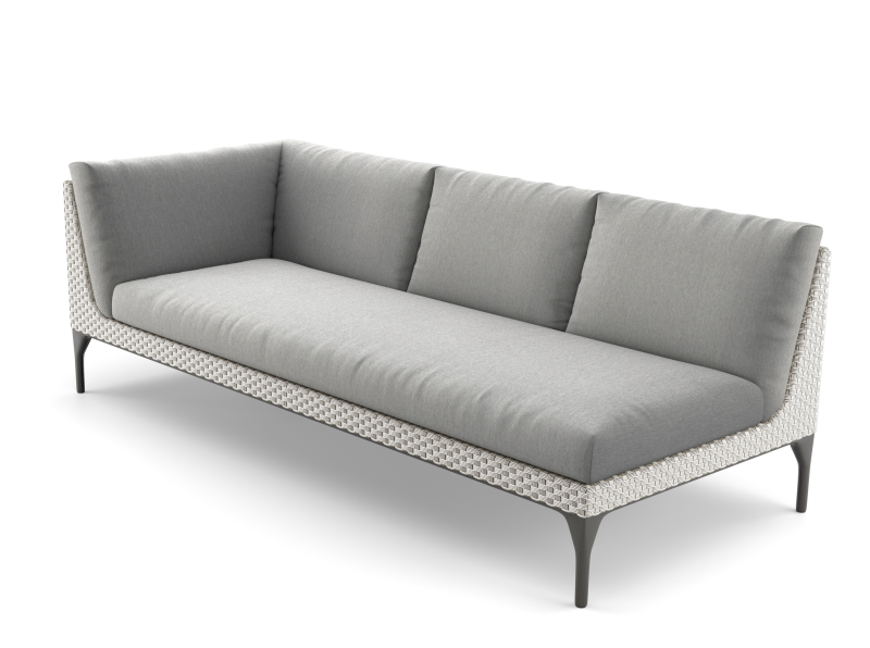 Mu canapé XXL module droit Dedon