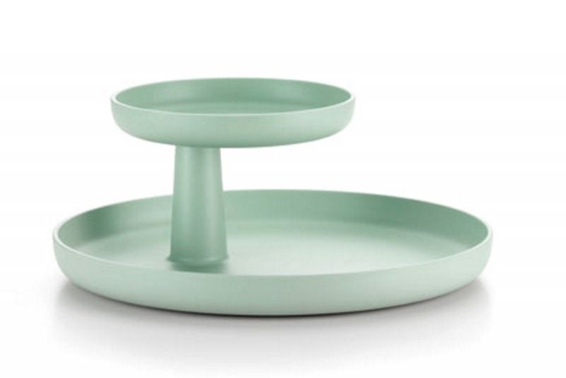 Rotary Tray Tablett Vitra-mintgrün