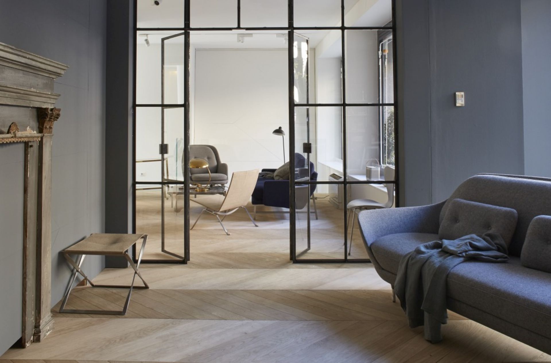 PK 91 / PK91 tabouret Fritz Hansen
