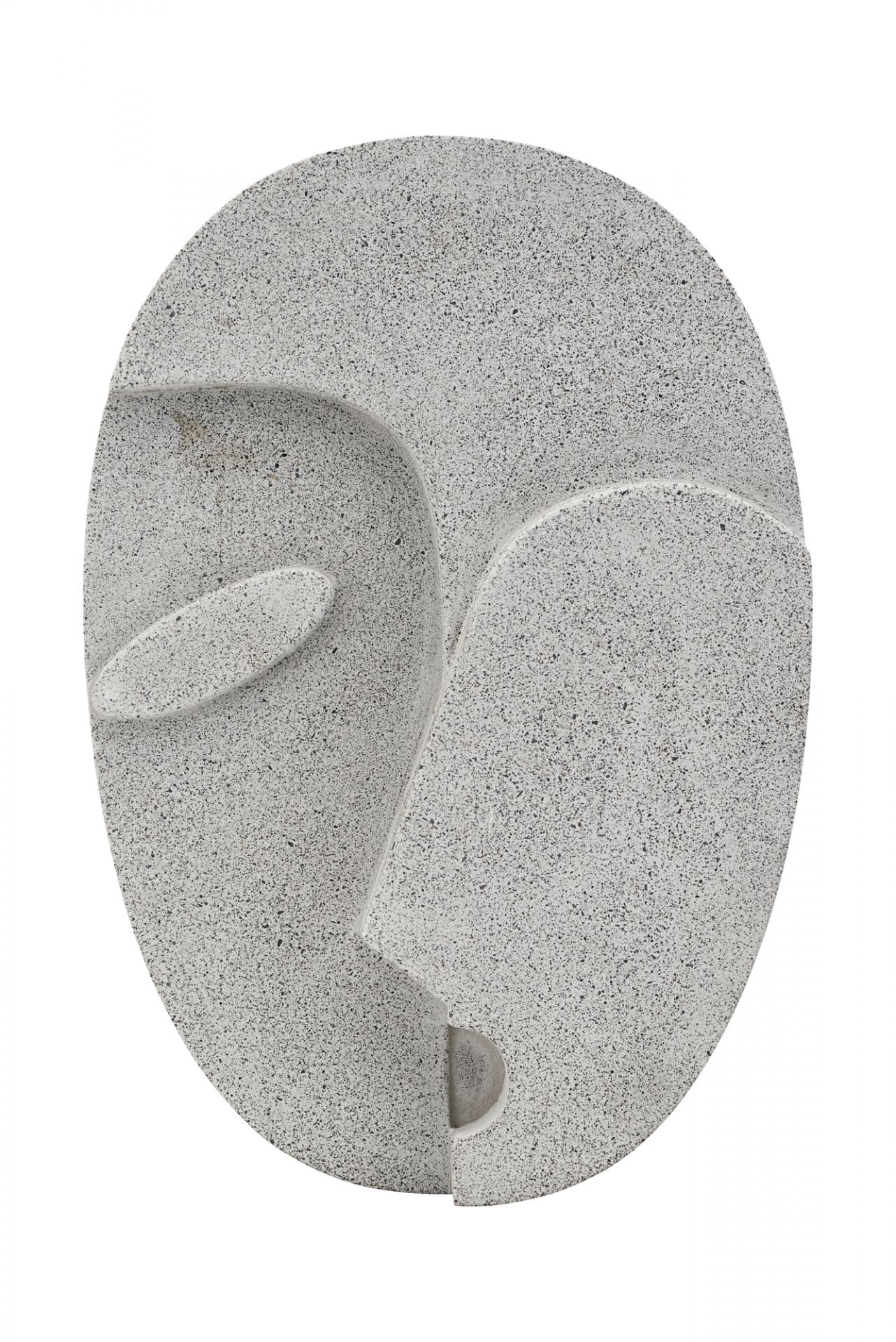 Wall Art Face Objet mur Visage Gris house doctor OFFRE SPECIALE