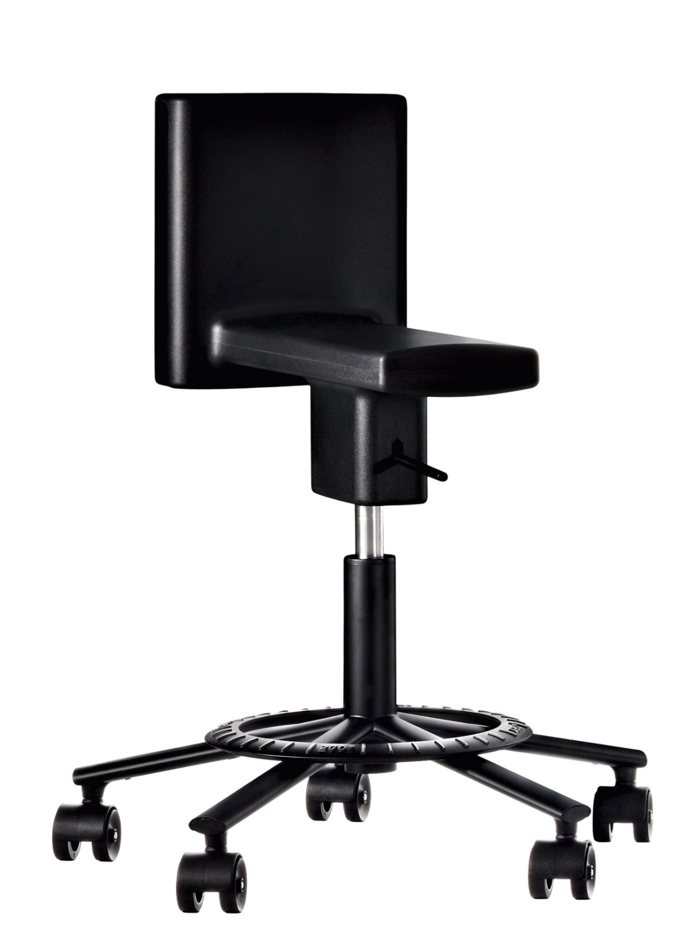 360° Stool Chaise pivotante Noir Magis
