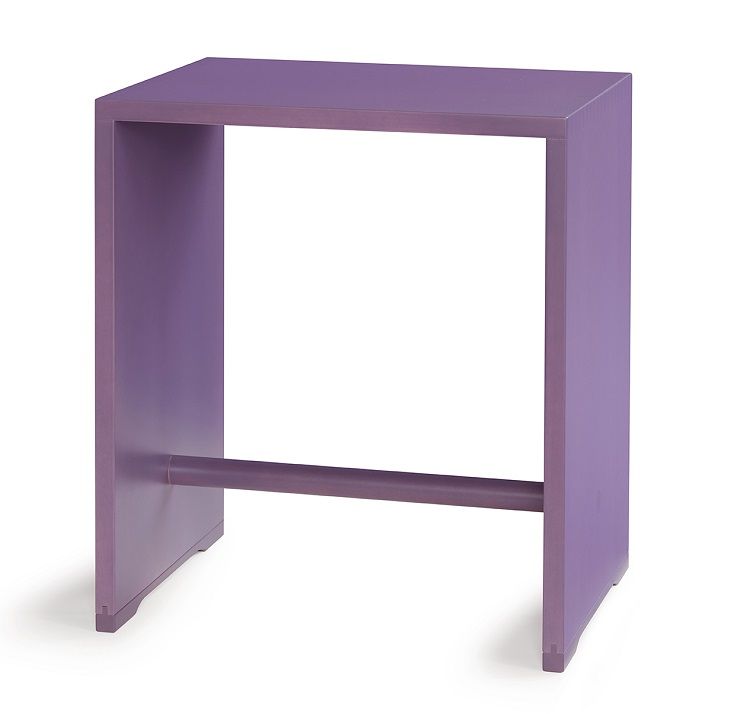 Ulmer Tabouret Max Bill Violet LIMITED EDITION wb form