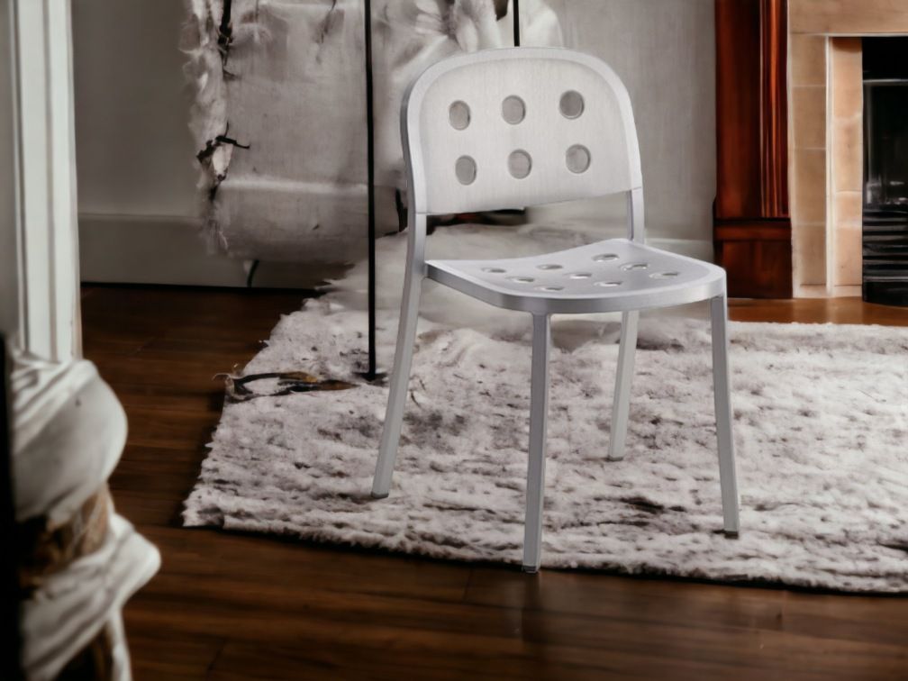1 Inch All Aluminium Stacking Chair Chaise empilable Emeco
