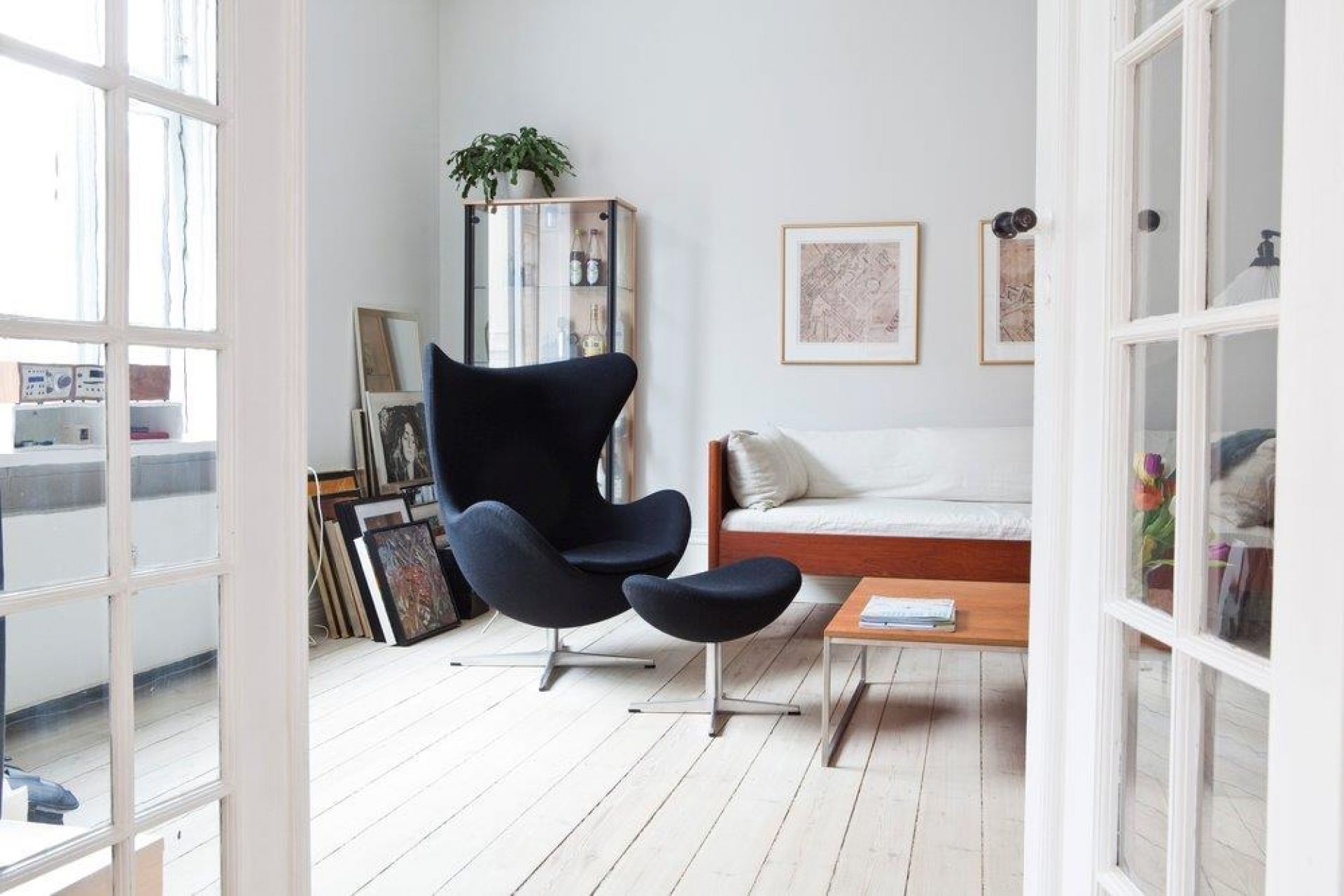 Egg Chair / Le fauteuil dit " L'Oeuf"  Fritz Hansen 