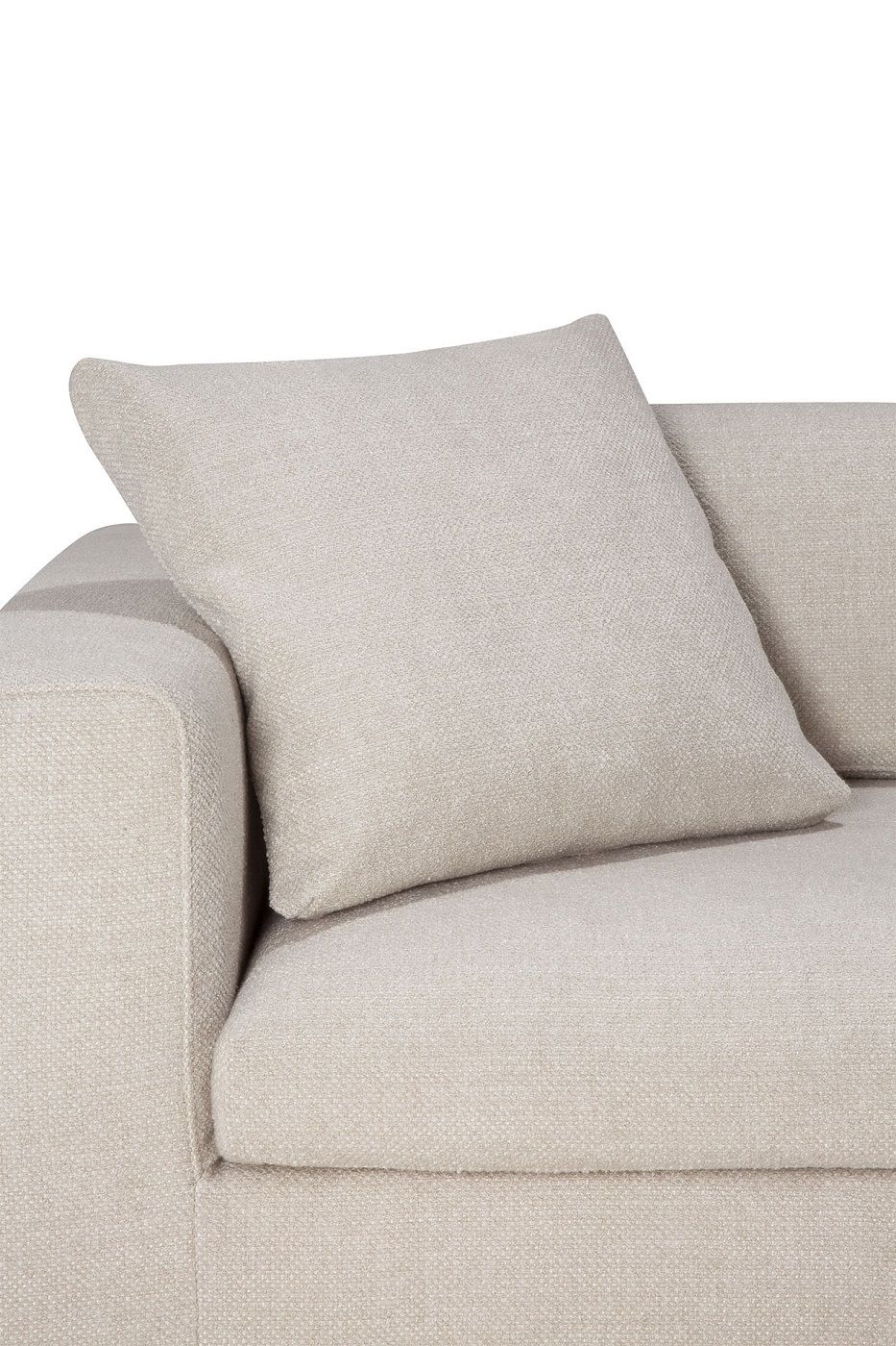 Coussin de dos pour canapé Mellow - Tissu Ivory Ethnicraft 