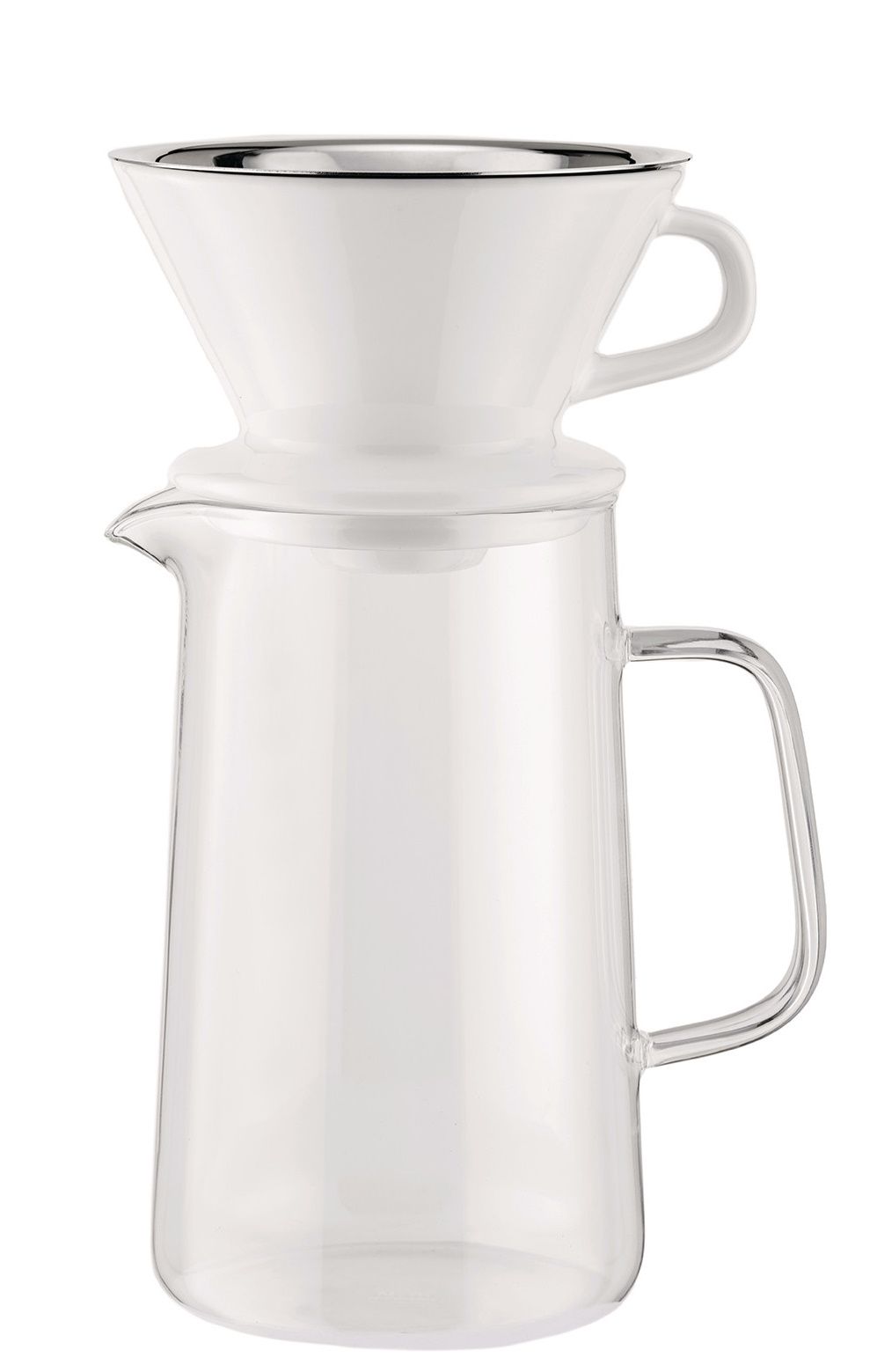 Set Slow Coffee avec filtre et théière Alessi 