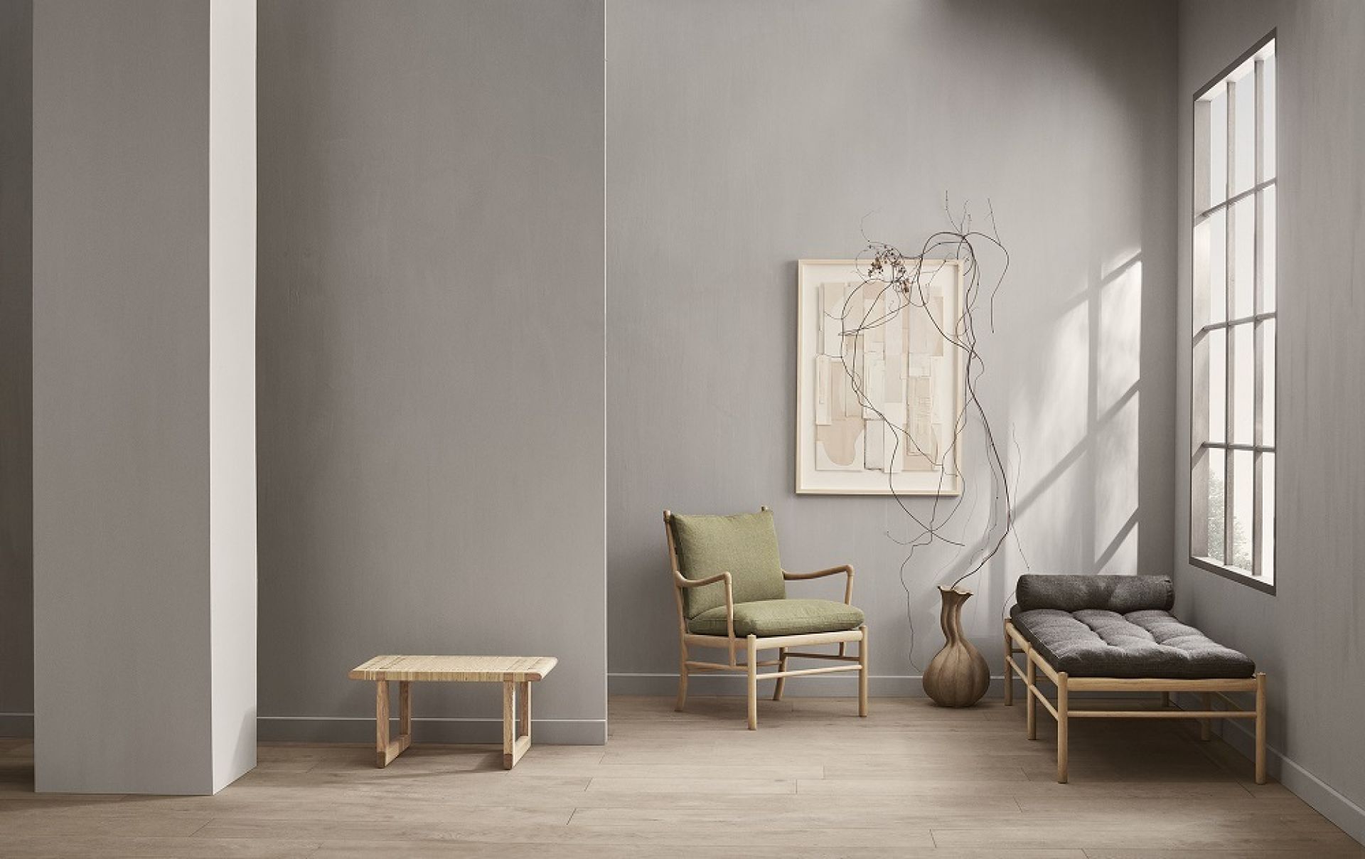 BM0488S Banc de table Carl Hansen & Søn