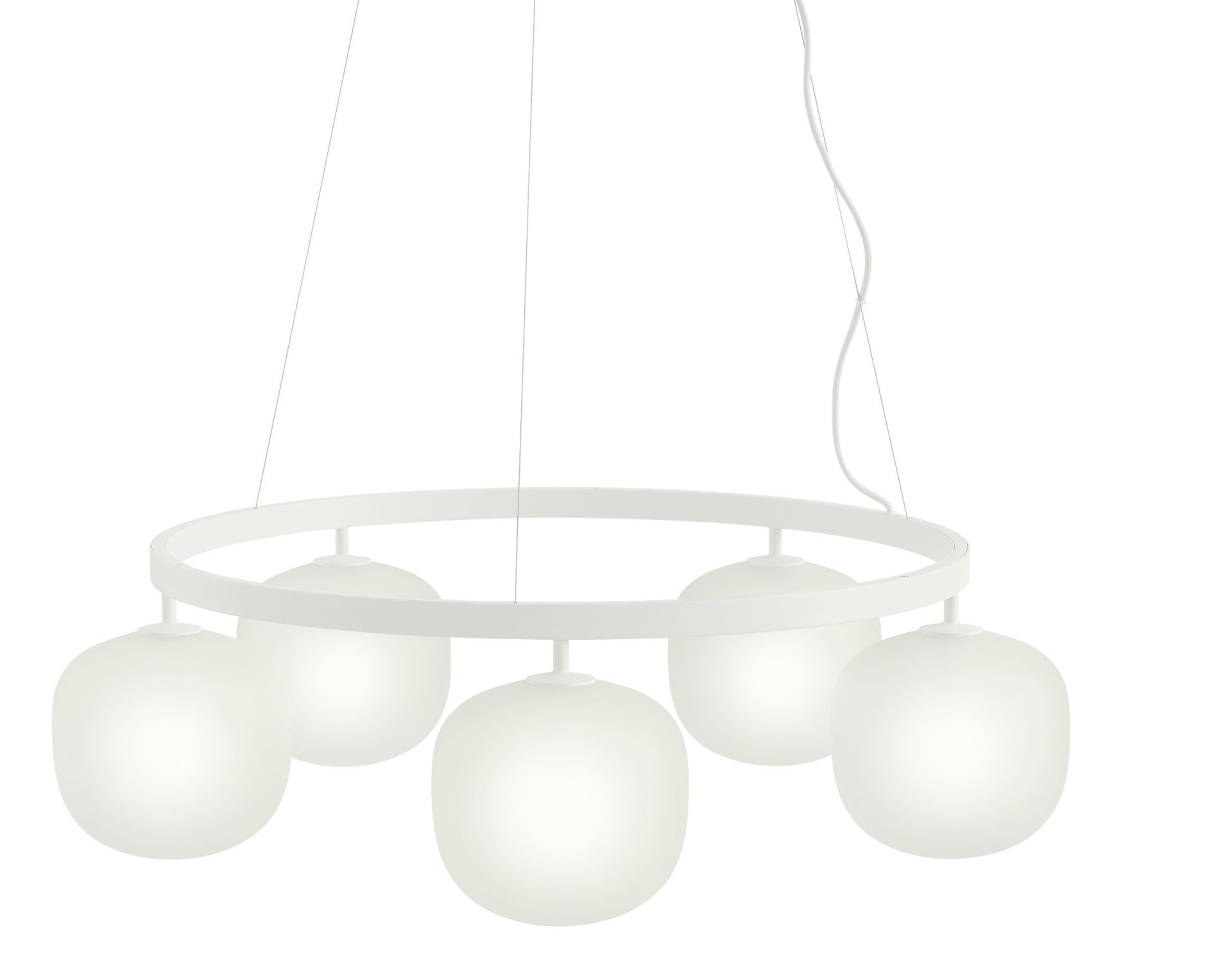 Rime Chandelier Lampe suspendue Muuto