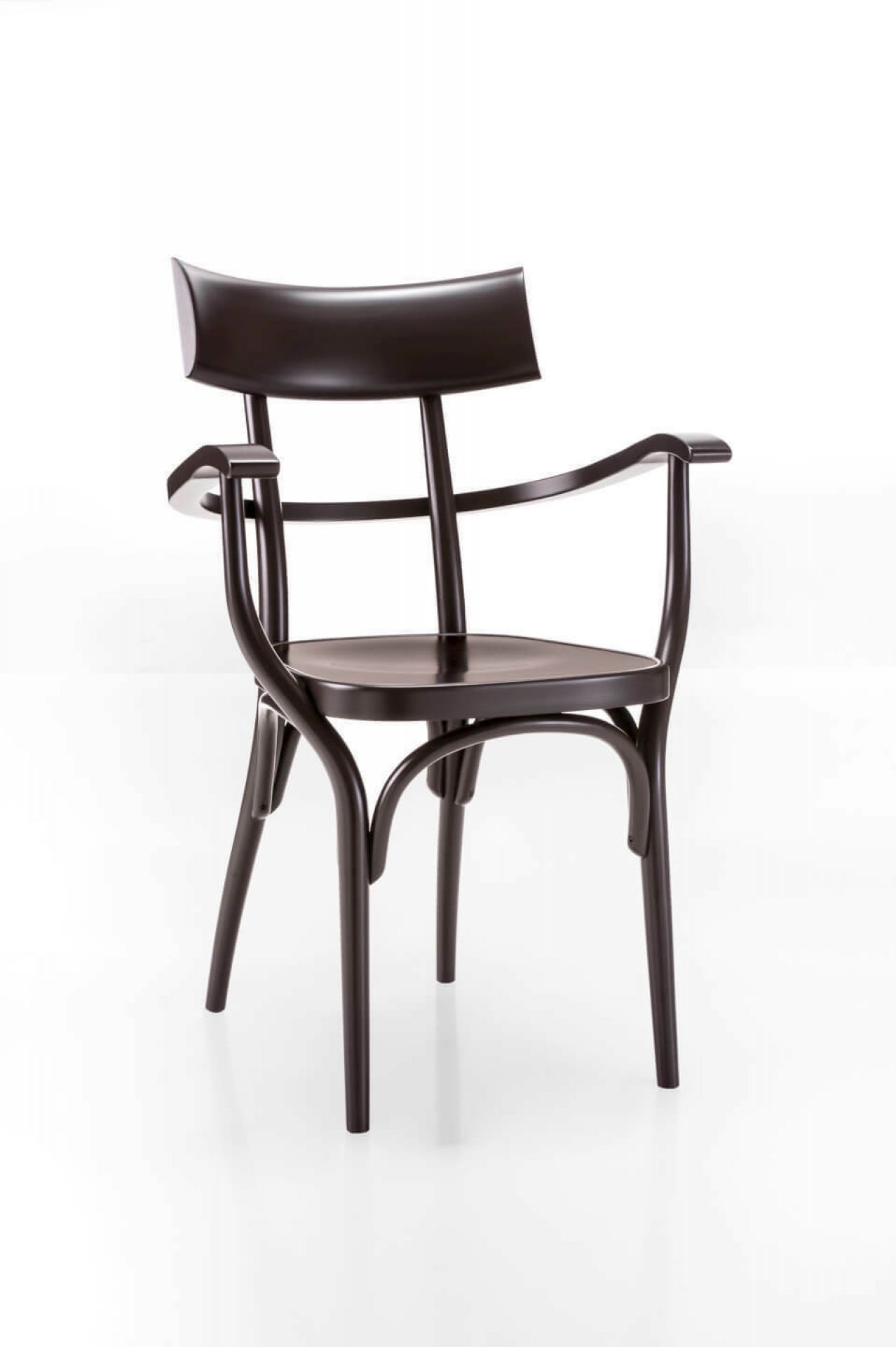 Czech Armchair Fauteuil Wiener GTV Design noyer foncé