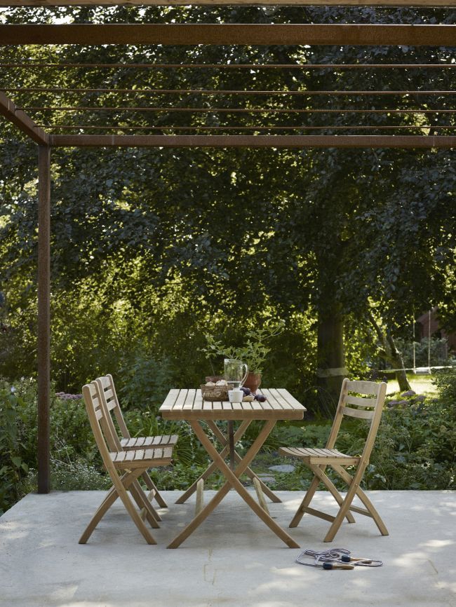 Selandia Table 147 Table à manger d'extérieur Skagerak by Fritz Hansen