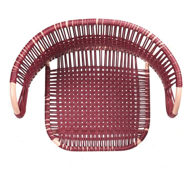Cielo Stacking Armchair Chaise à accoudoirs empilable Outdoor ames Rouge - Rose sable