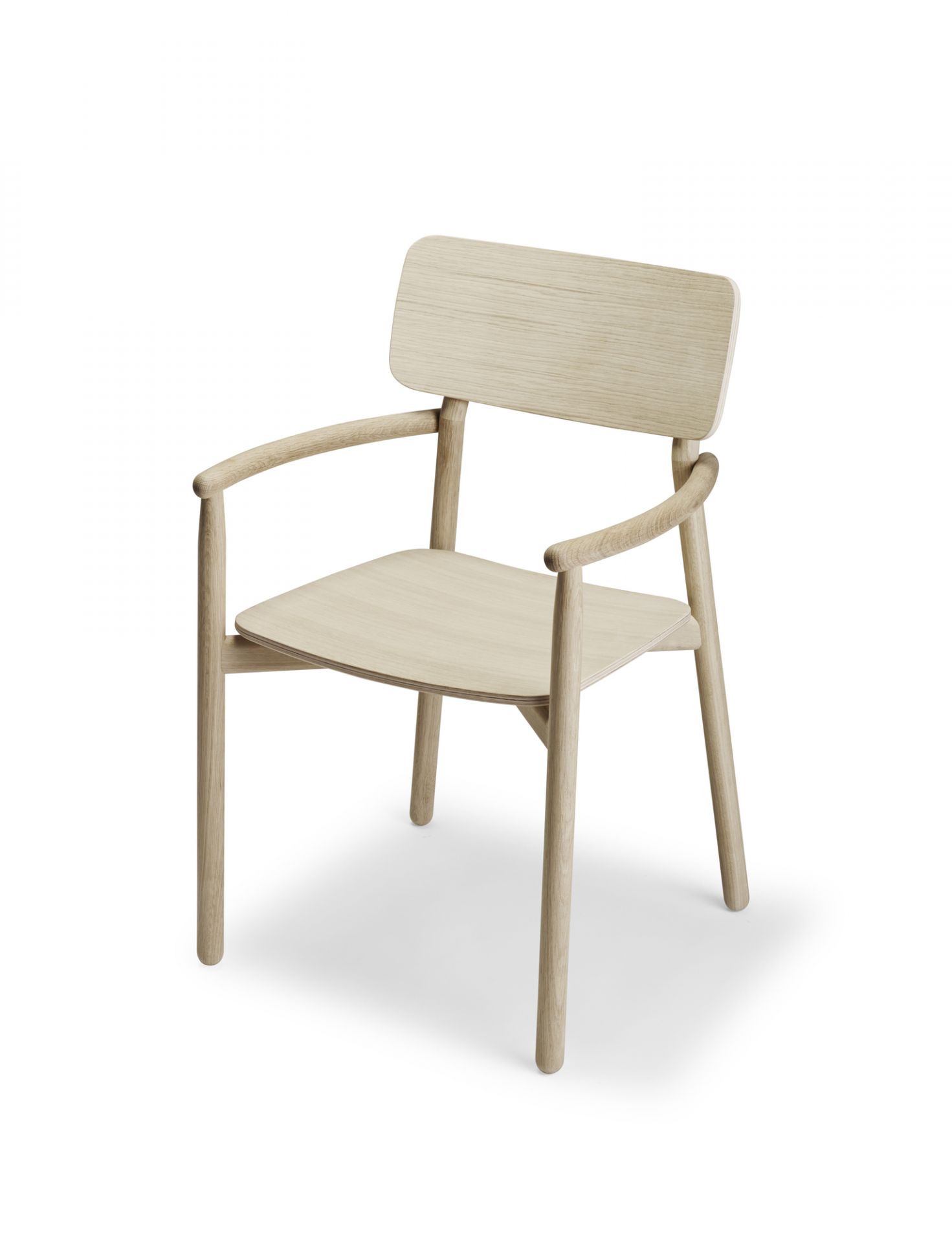 Hven Armchair chaise en chêne Skagerak by Fritz Hansen