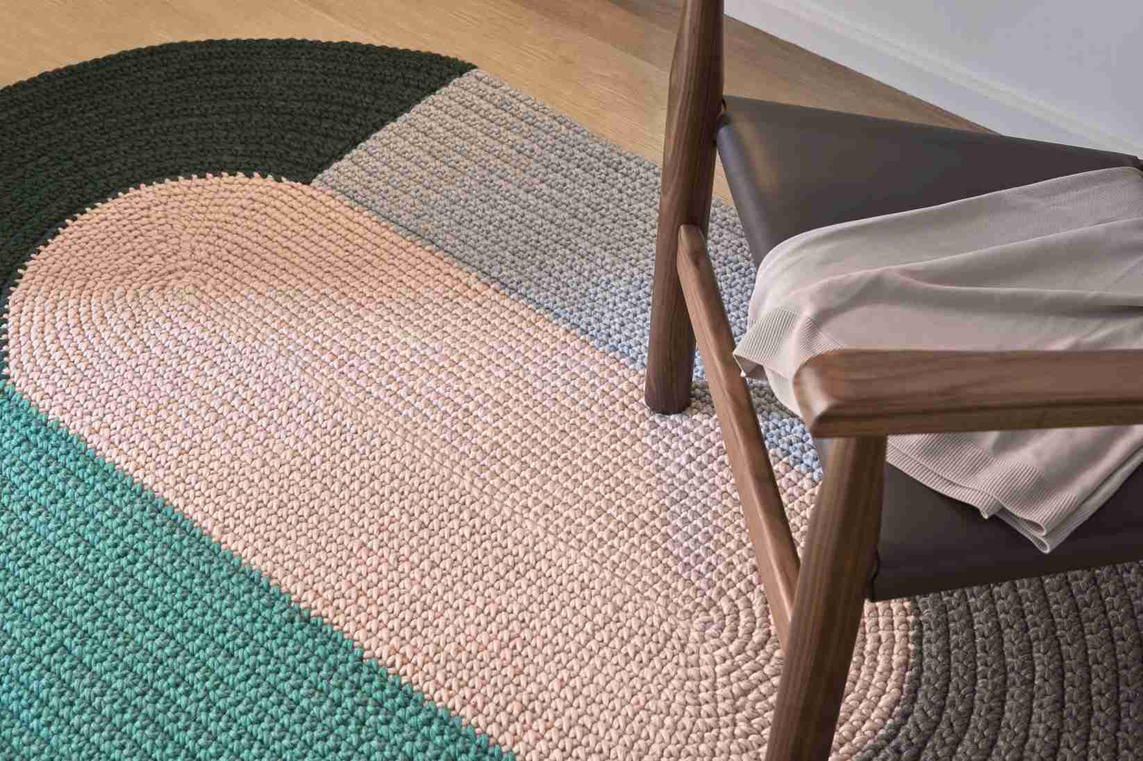 Tapis The Crochet Collection Embroidery 180x100 cm Gan 