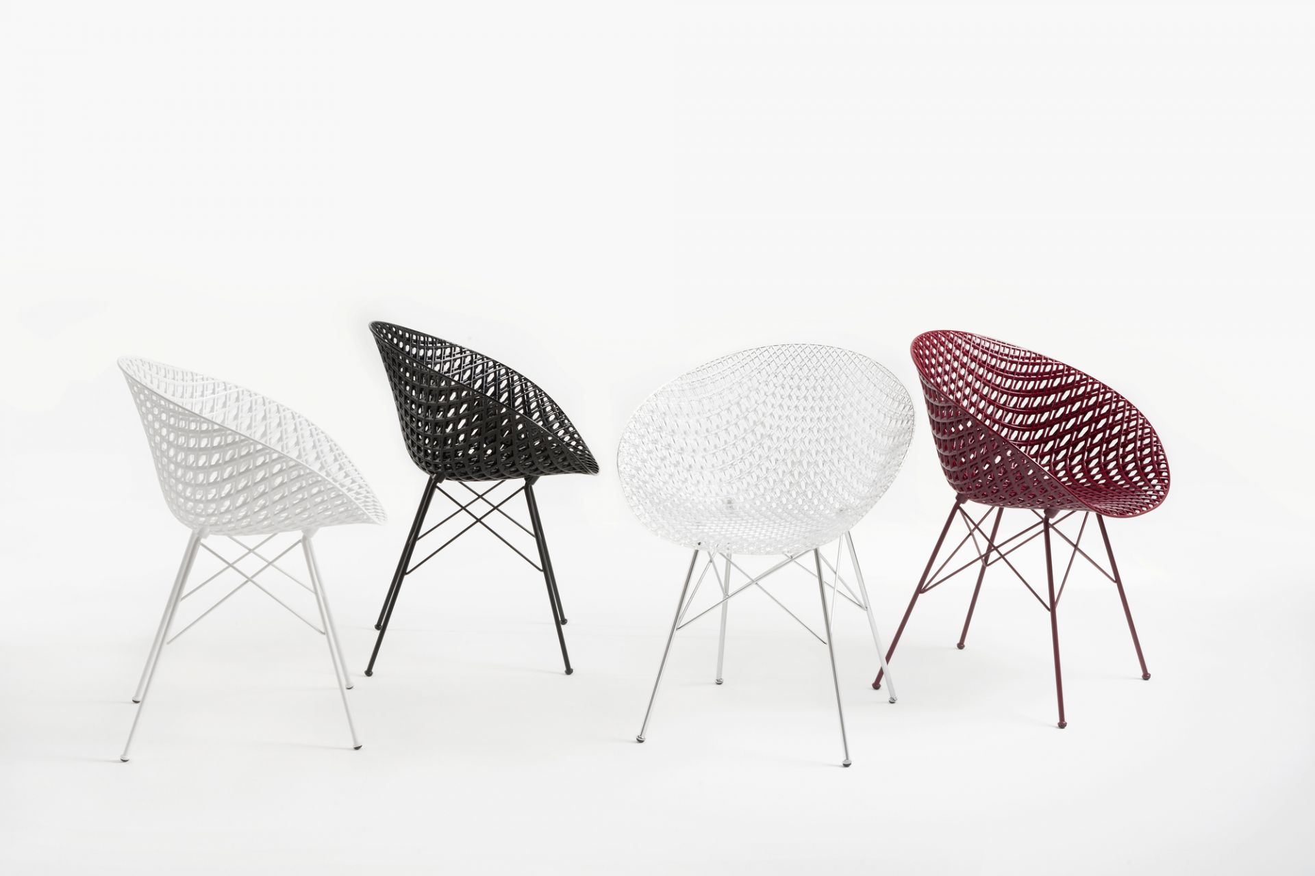 Smatrik Chaise d'extérieur Kartell blanc