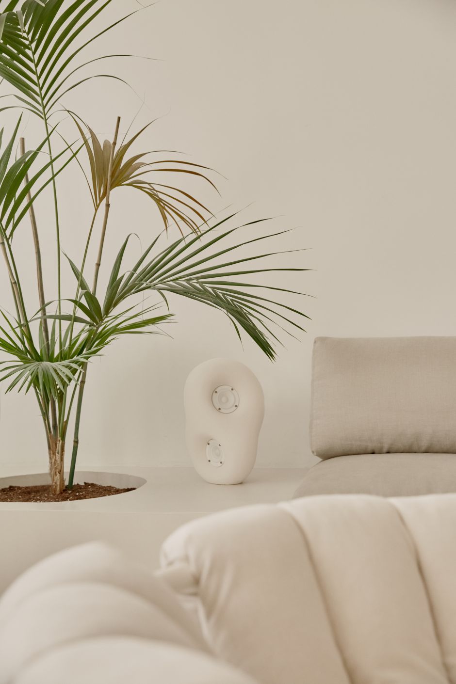 Sculpture acoustique Haut-parleur Transparent