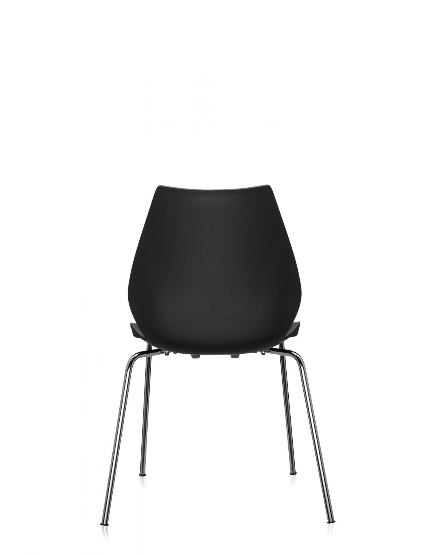 Maui Chaise sans Accoudoirs Kartell Anthracite