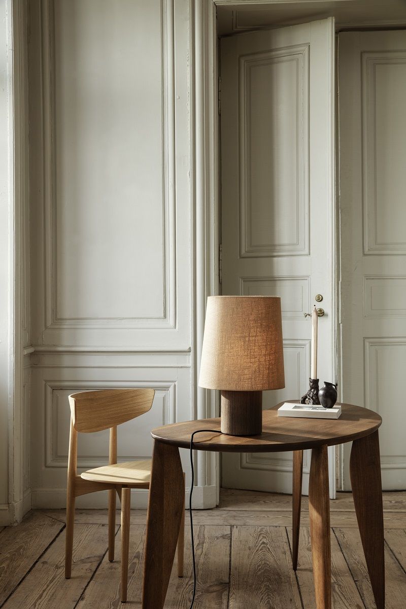 Feve Desk Bureau en noyer Ferm Living 