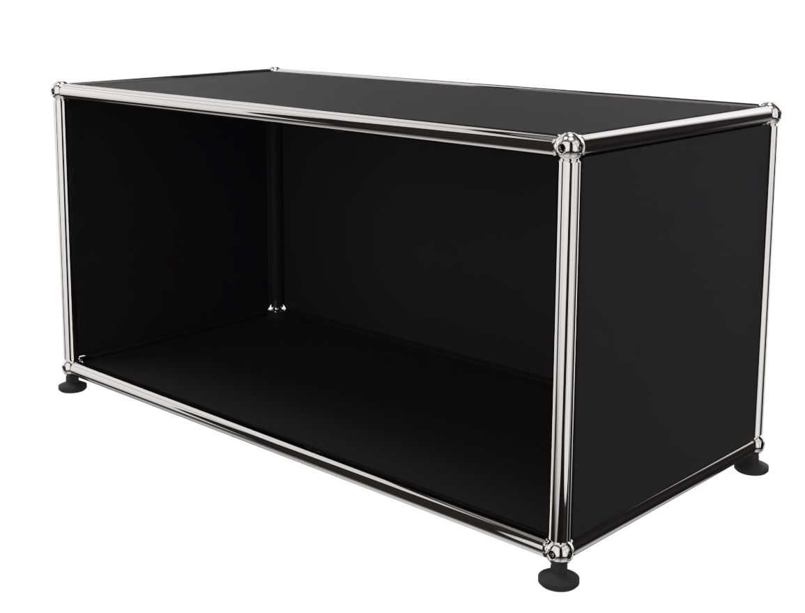 USM Haller Lowboard Ouvert Noir graphite - FAST DELIVERY