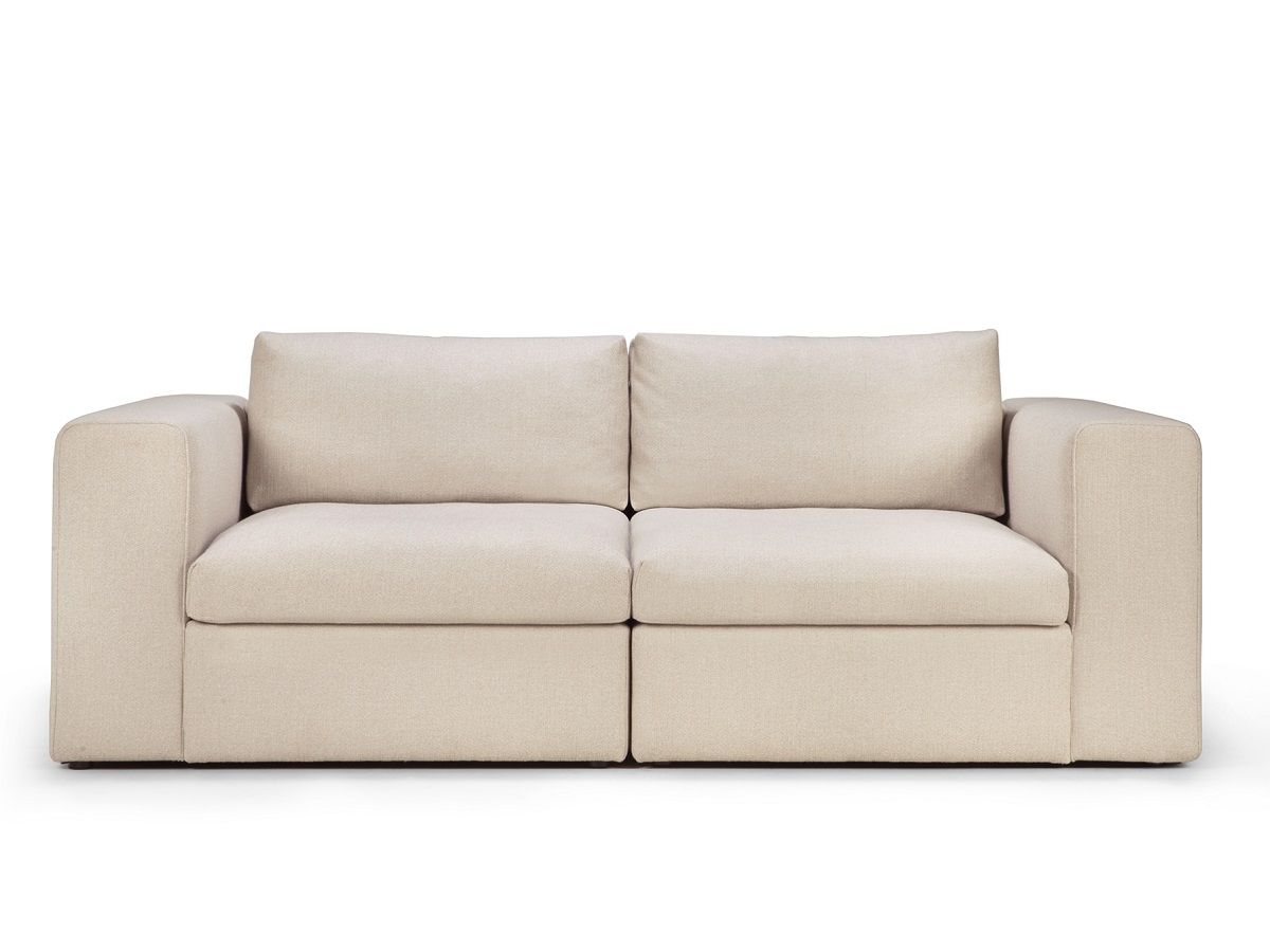 Mellow Sofa Off White Eco Tissu - accoudoir gauche Ethnicraft