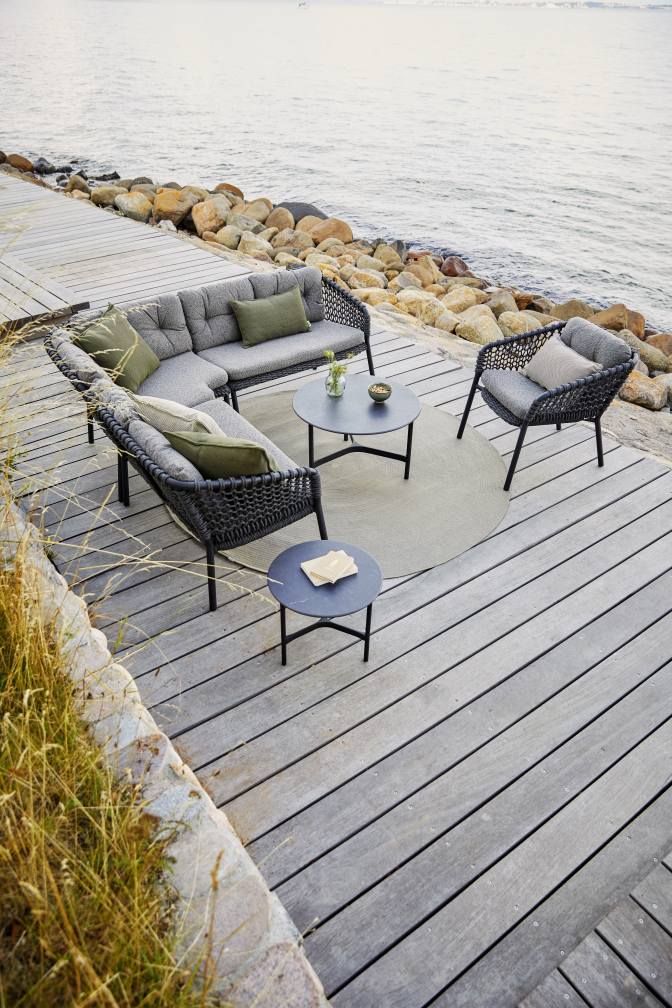Ocean Module d'angle Canapé Outdoor Cane-Line 