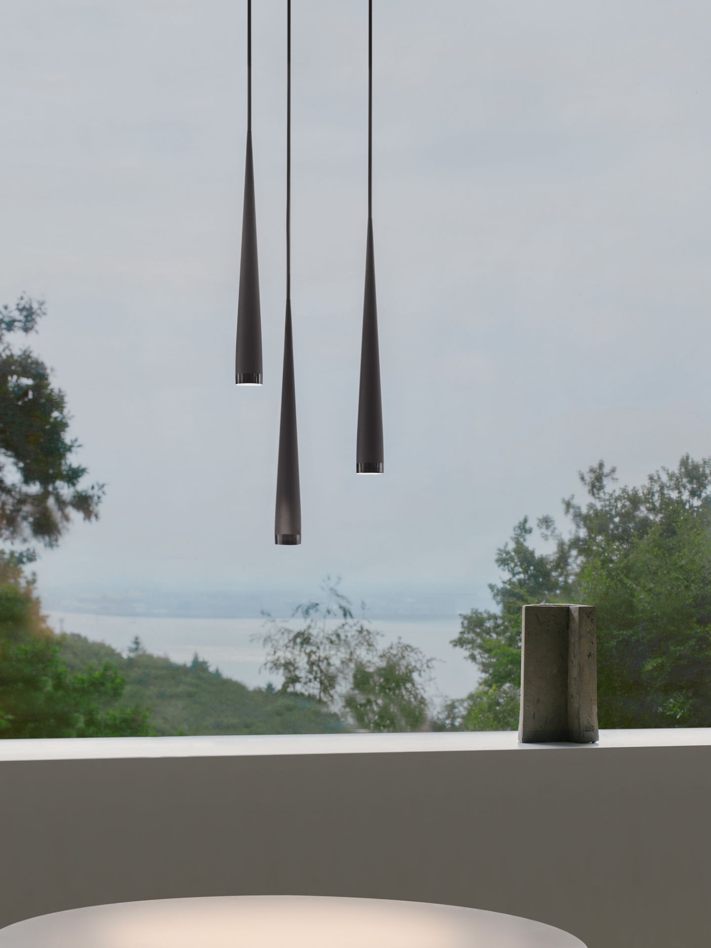 Niceone Lampe de suspendue Grau