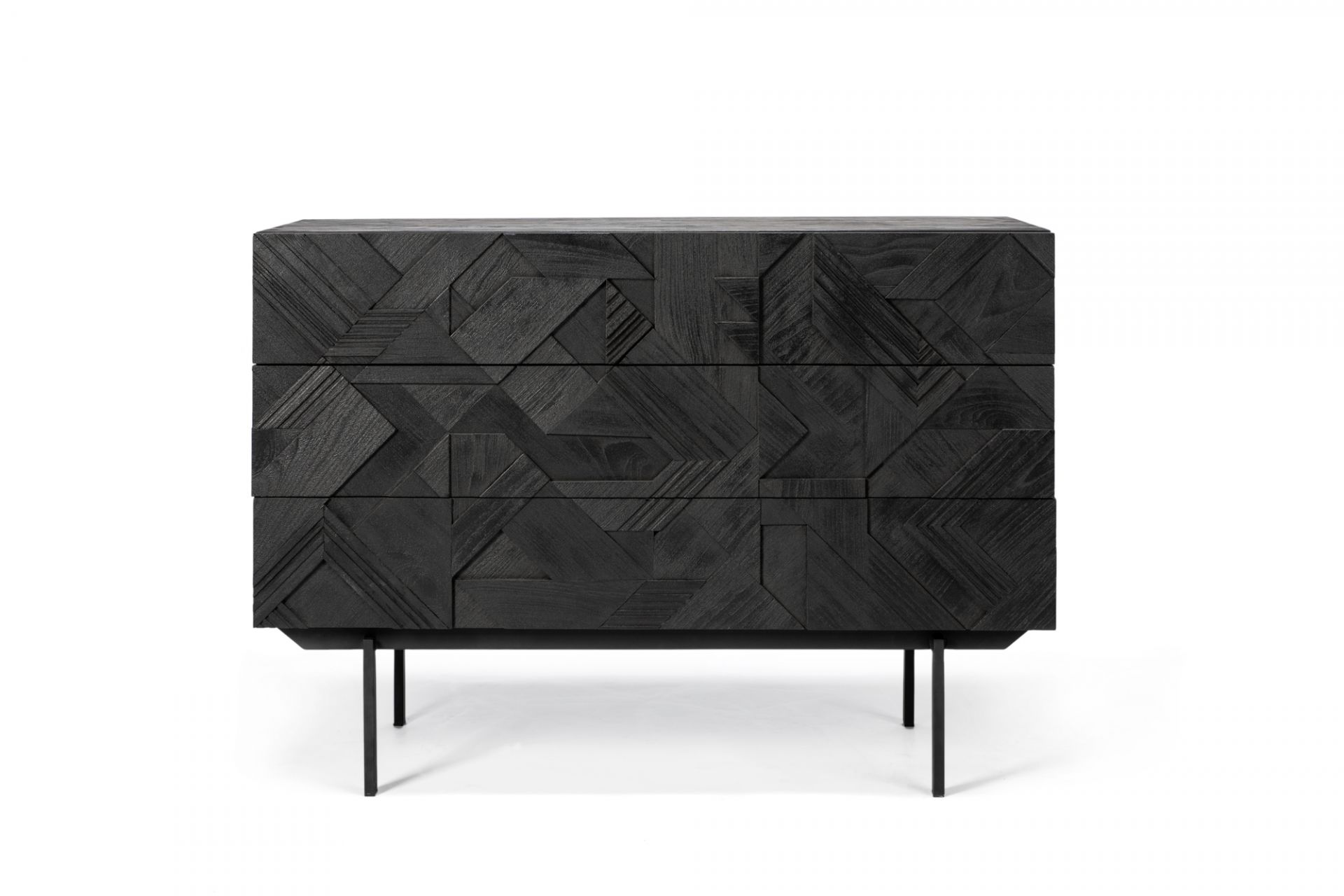 Graphic Commode Avec 3 Tiroirs Ethnicraft