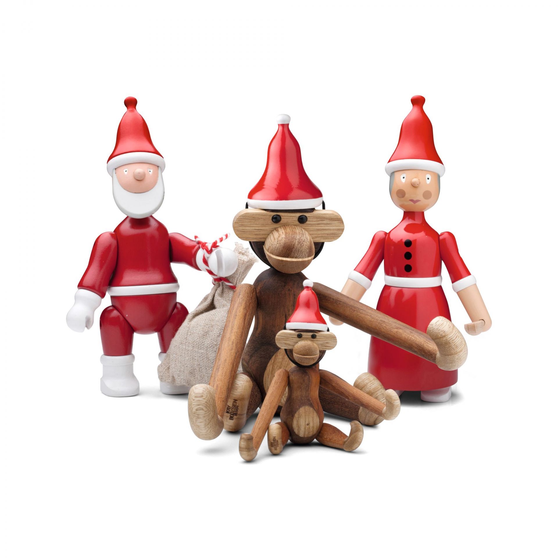 Bonnet de Noel pour le Singe mini Kay Bojesen