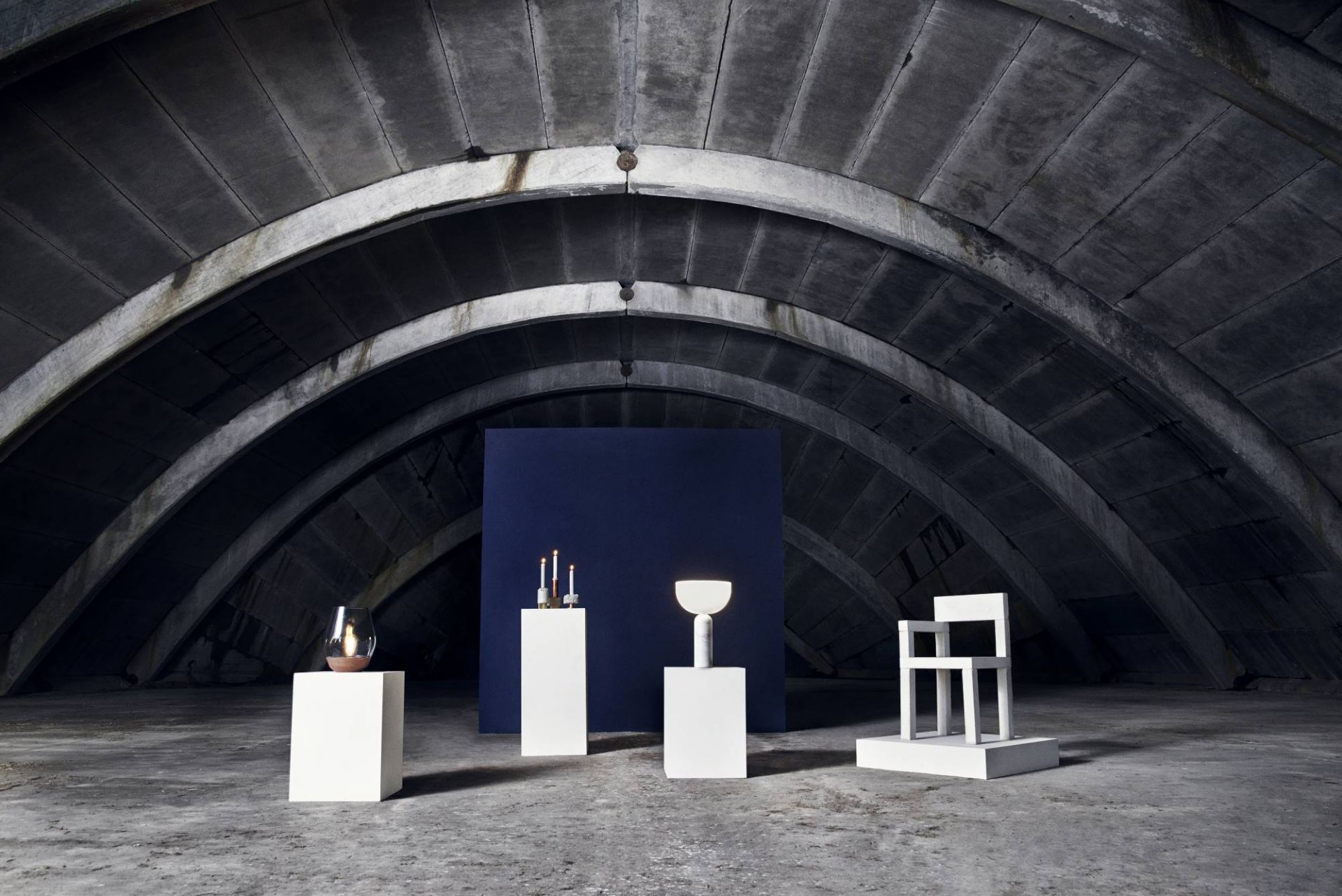 Kizu Lampe de table blanc New Works
