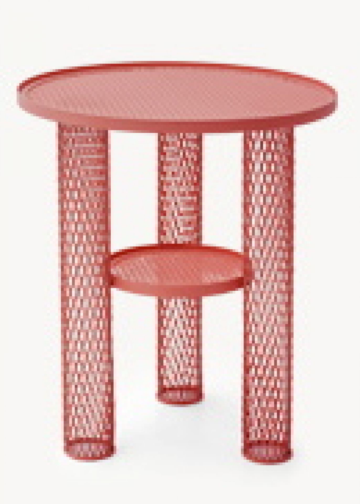 Net  Table d'appoint petite oxyde rouge Moroso