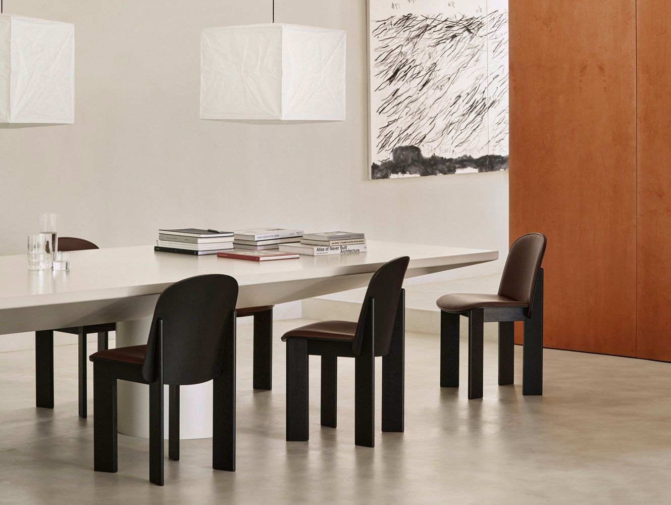 Paper Shade CUBE Classic white Abat-jour Hay