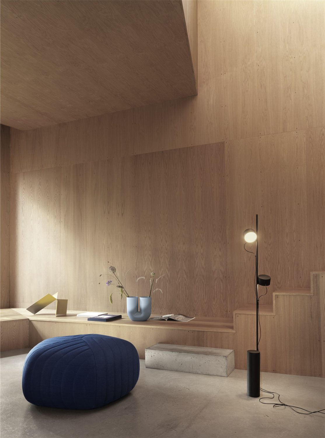 Post Floor Lamp Lampadaire Muuto