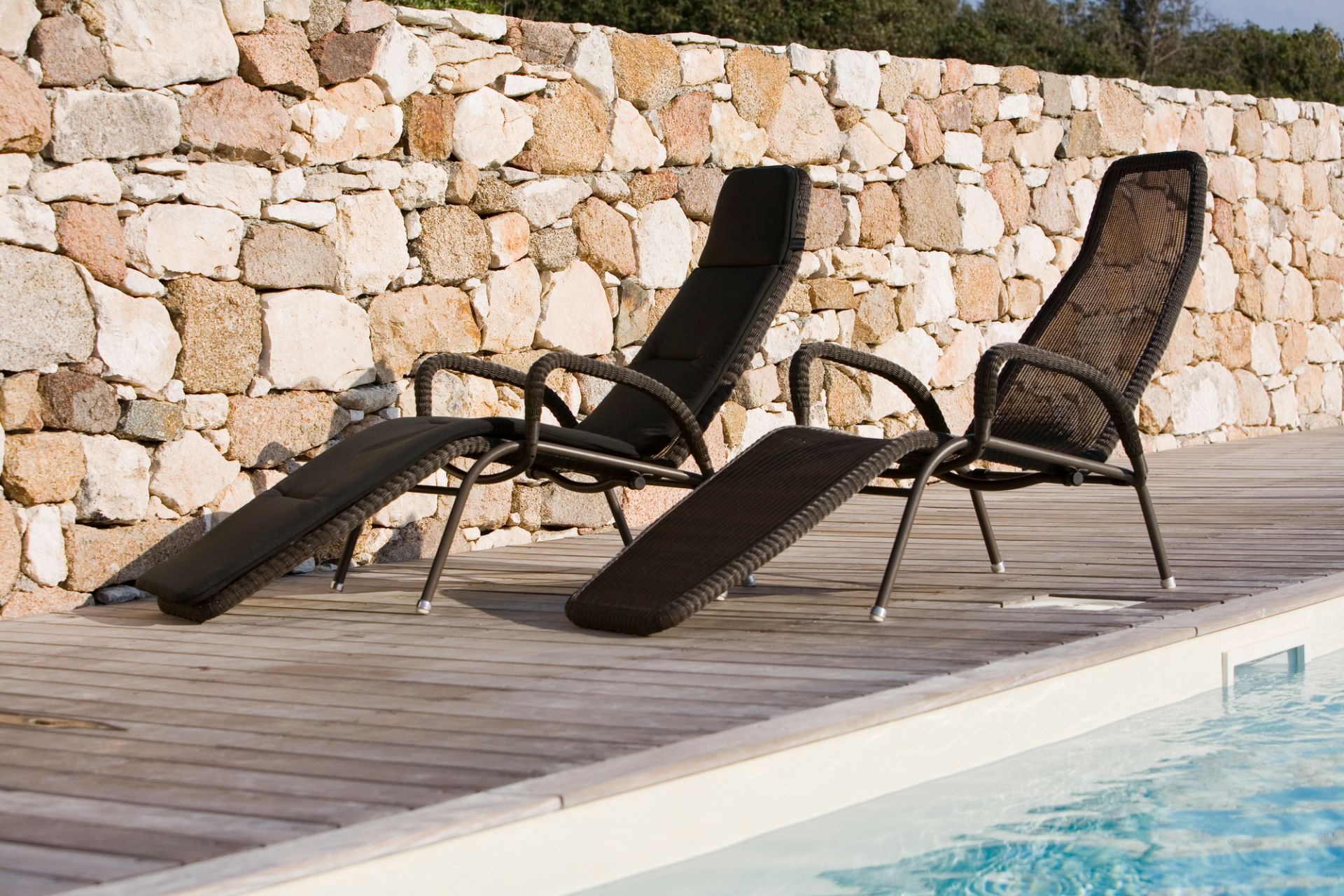 Sunrise Outdoor Chaise longue empilable Cane-Line