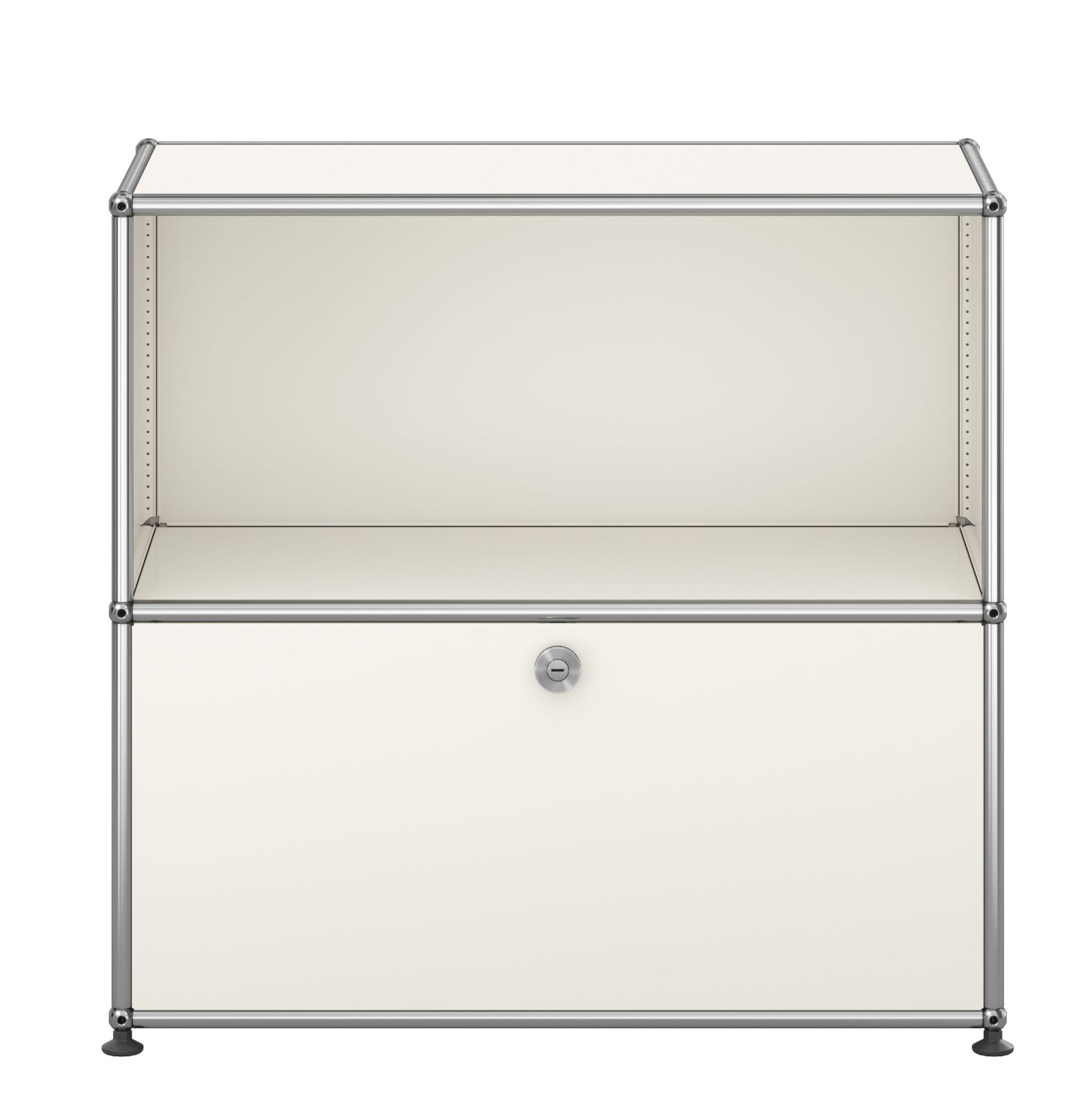 USM Haller Buffet M62 1 rabat / 1 ouverture - Blanc pur