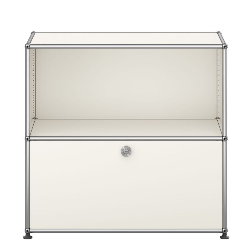 USM Haller Buffet M62 1 rabat / 1 ouverture - Blanc pur