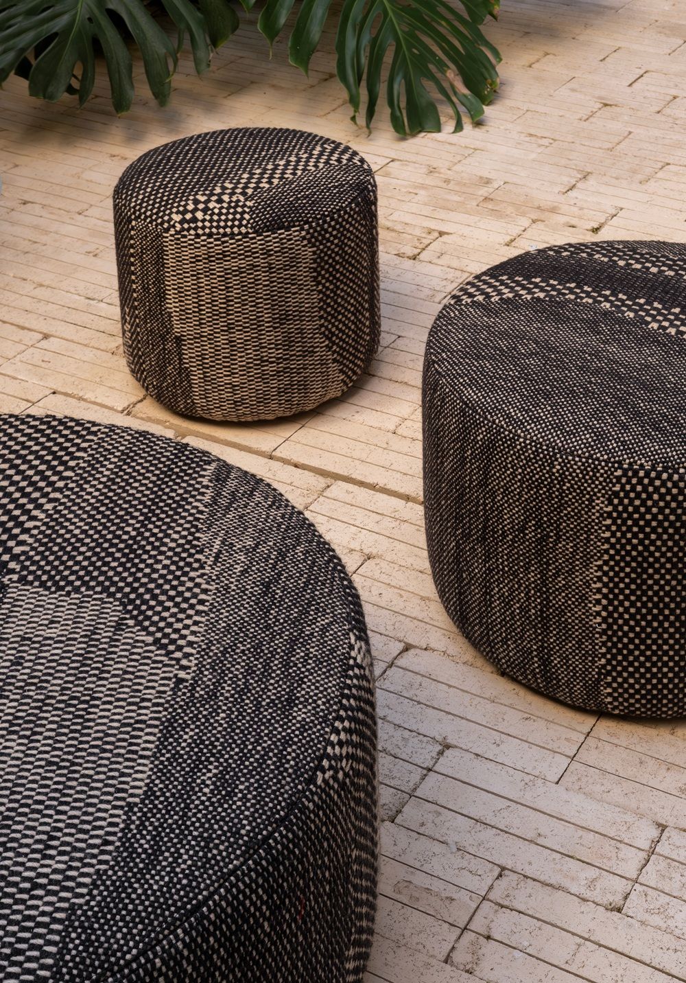 Wabisabi Pouf Tabouret Nanimarquina