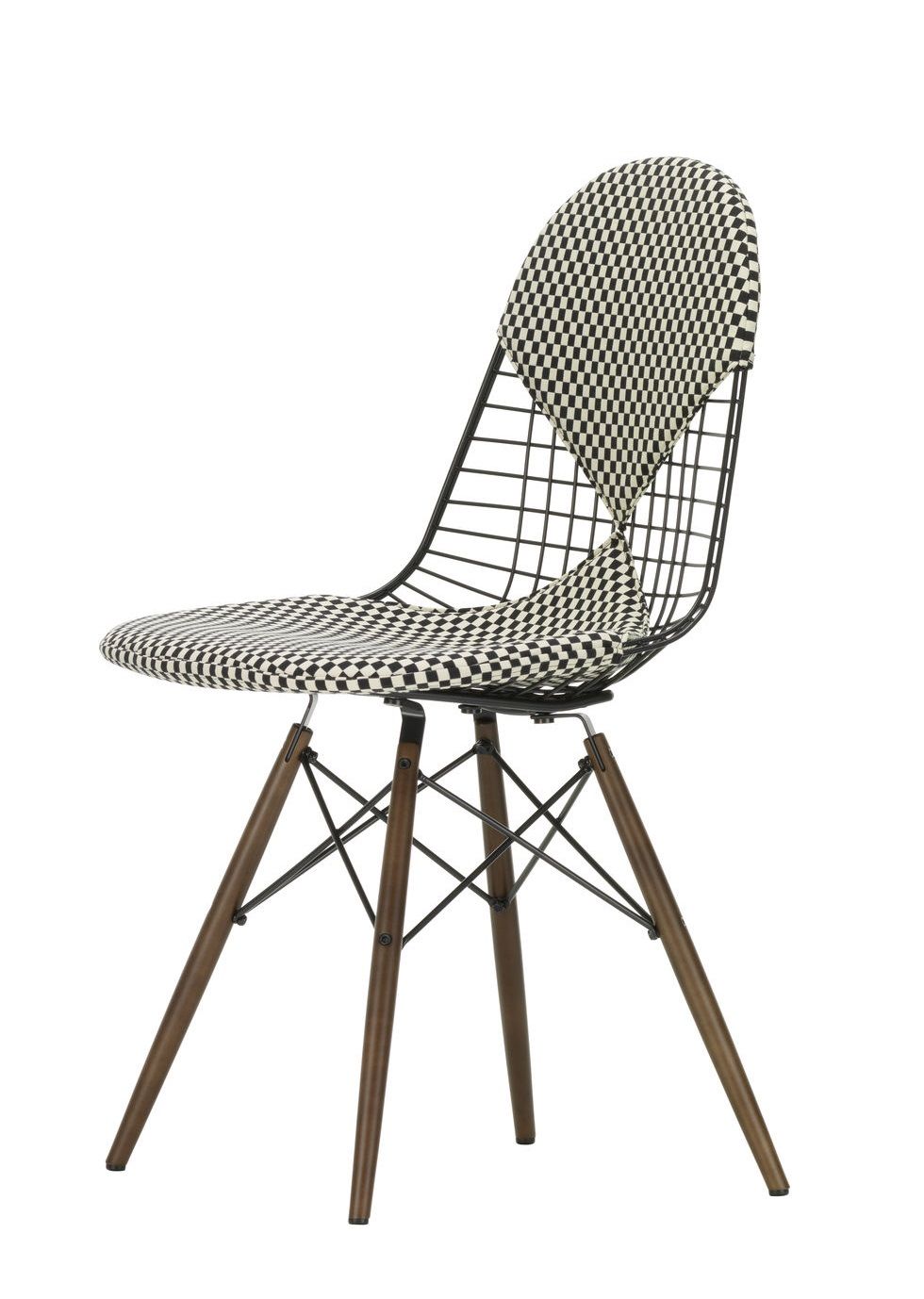 DKW-2 Wire Chair Chaise Coussin de siège et de dos Vitra